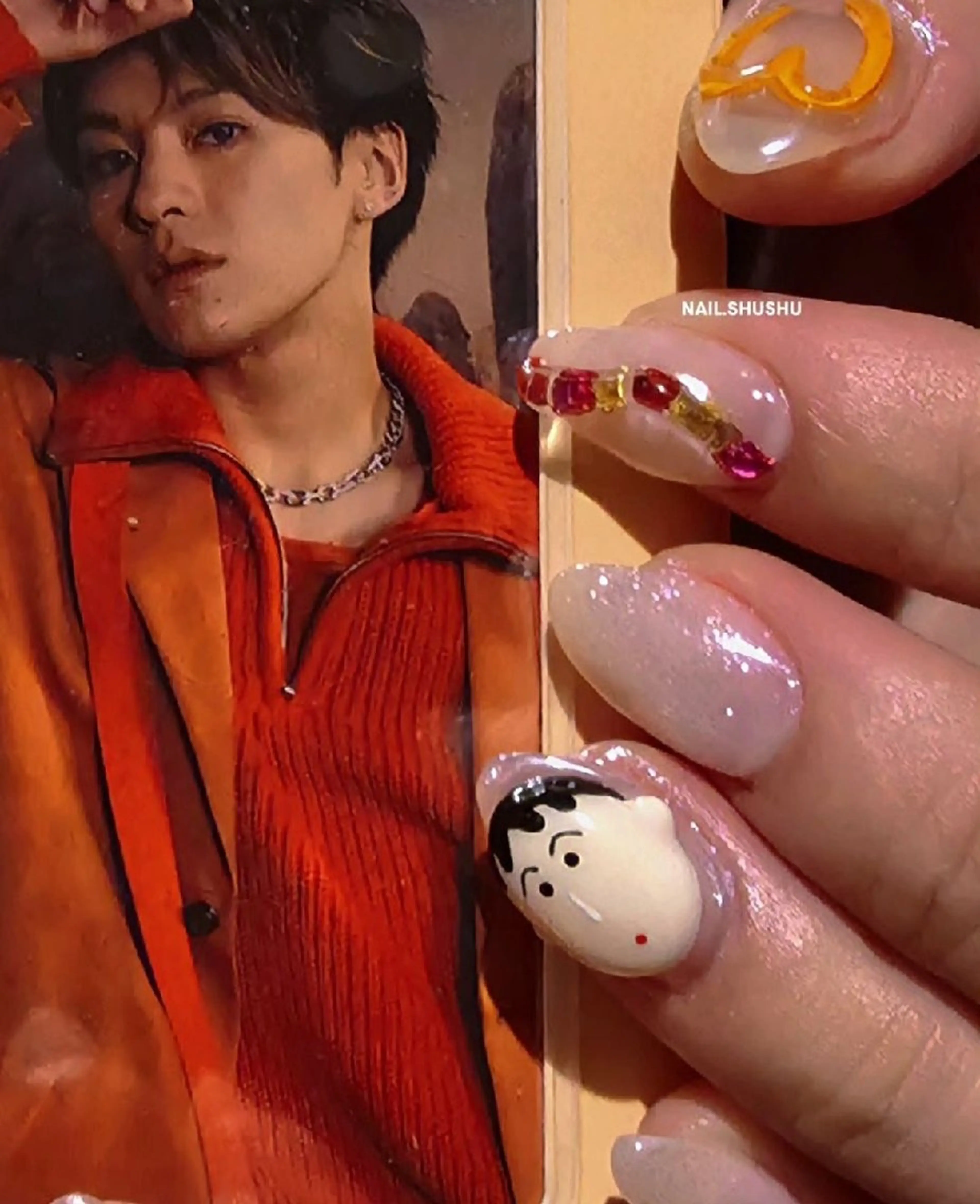 ネイル 3dパーツ/流行り 👧shushu❤️のネイルデザイン