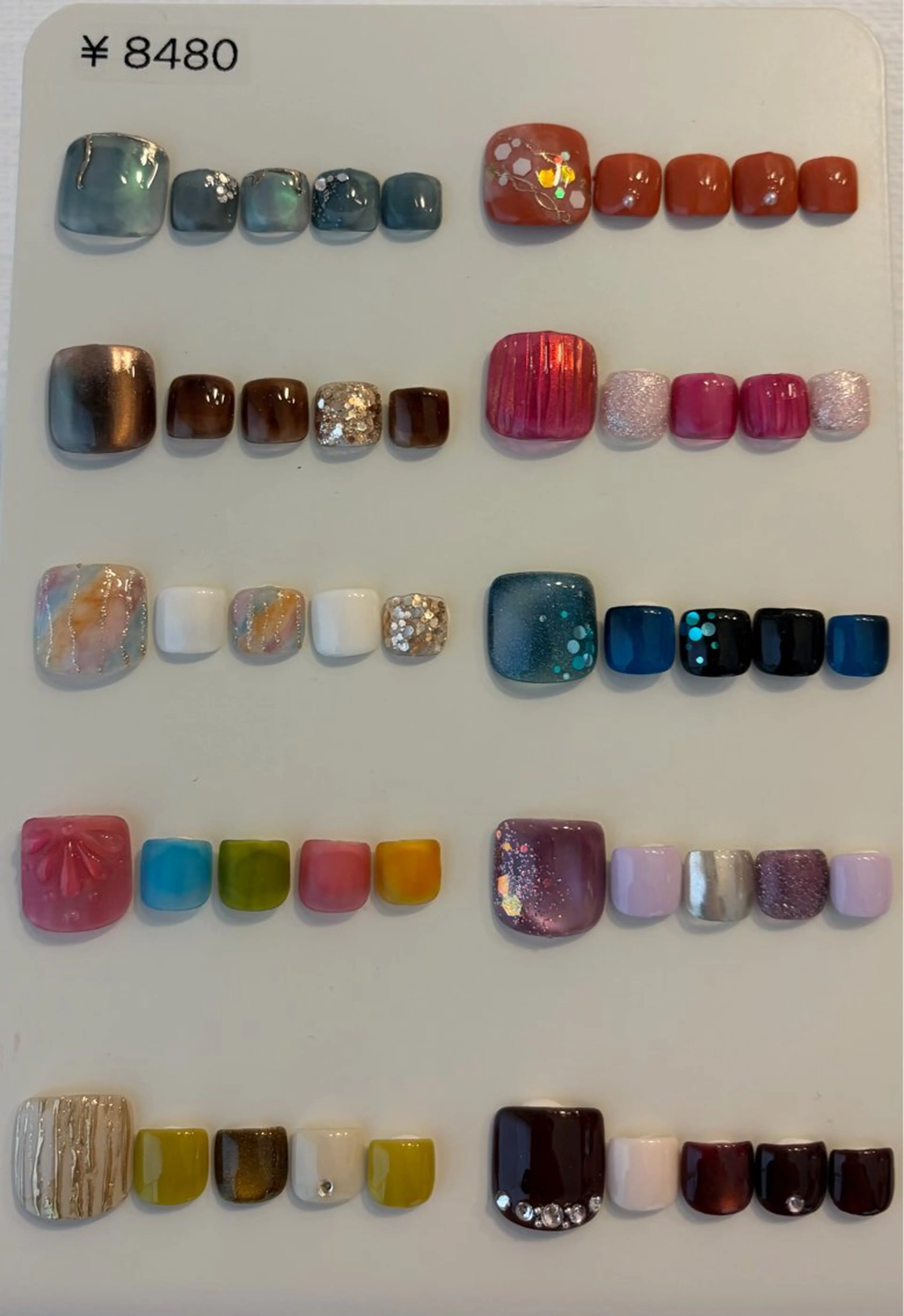 ネイル フットネイル 自由が丘サロン FUMIのネイルデザイン