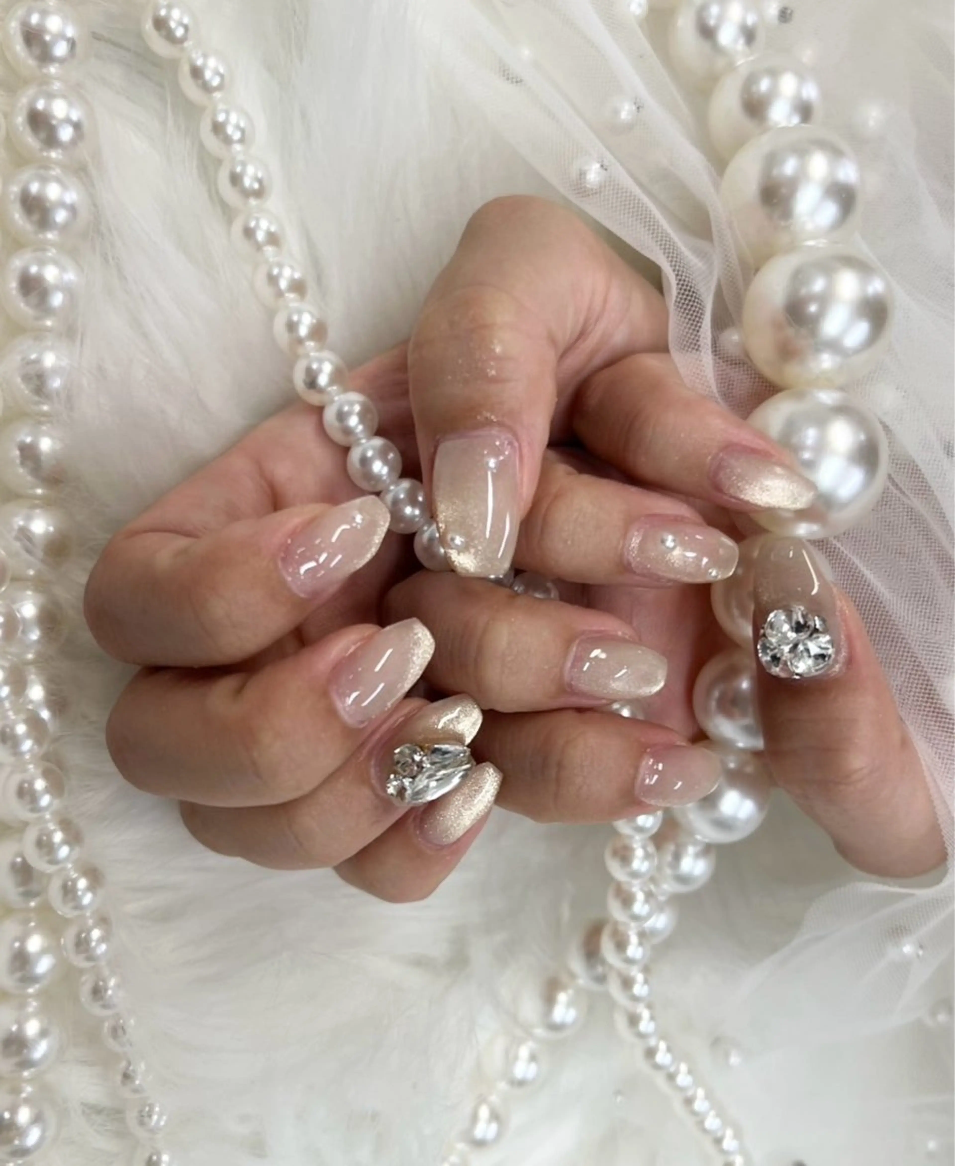 ネイル マグネットネイル Queeens nailのネイルデザイン