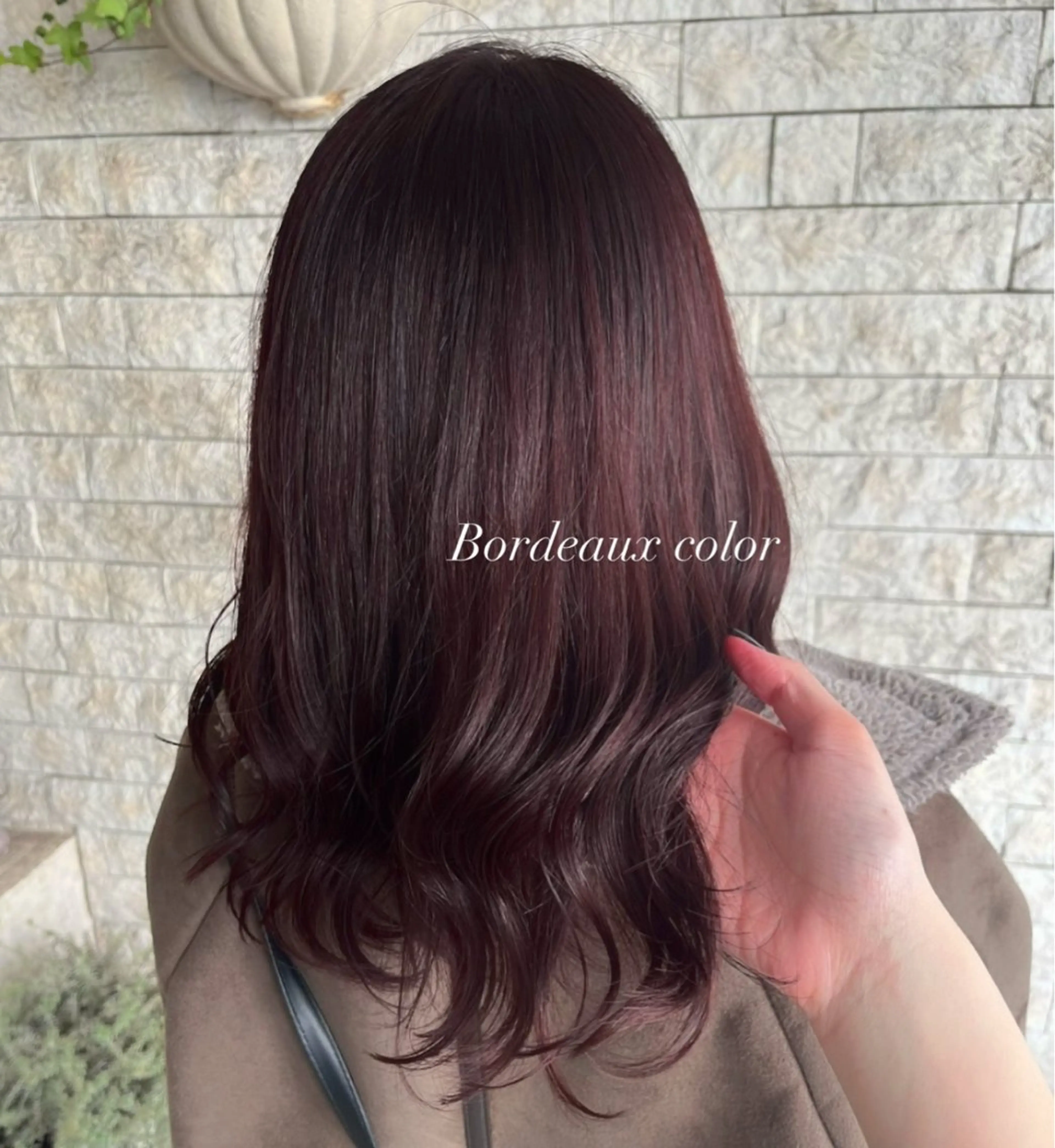 セミロング カラー カット ヘアカラー トリートメント 透明感カラー／ 艶感カラー／RAMUのヘアスタイル