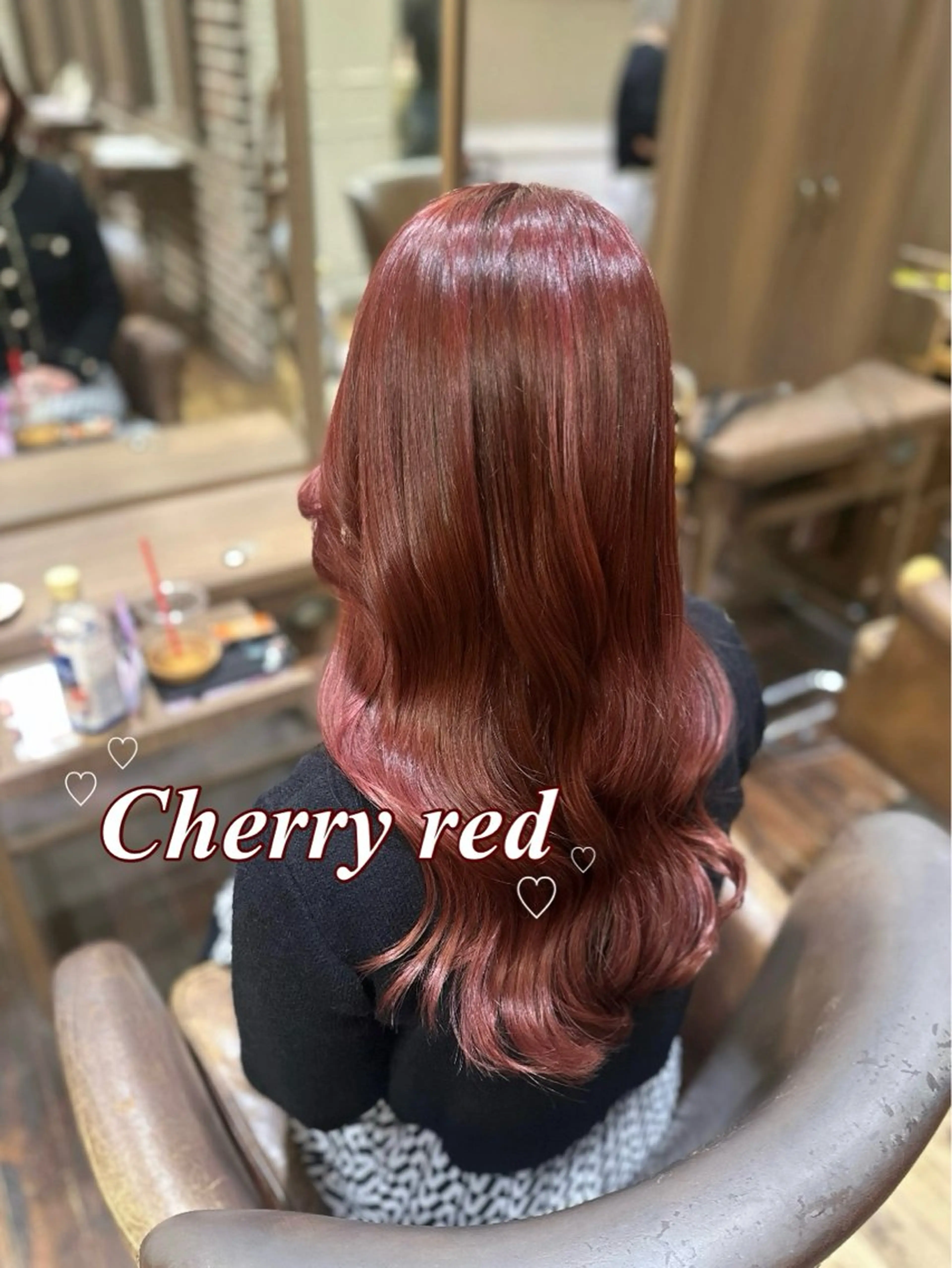 暖色ブリーチなしWカラー＋Aujuaトリートメント🎀の写真