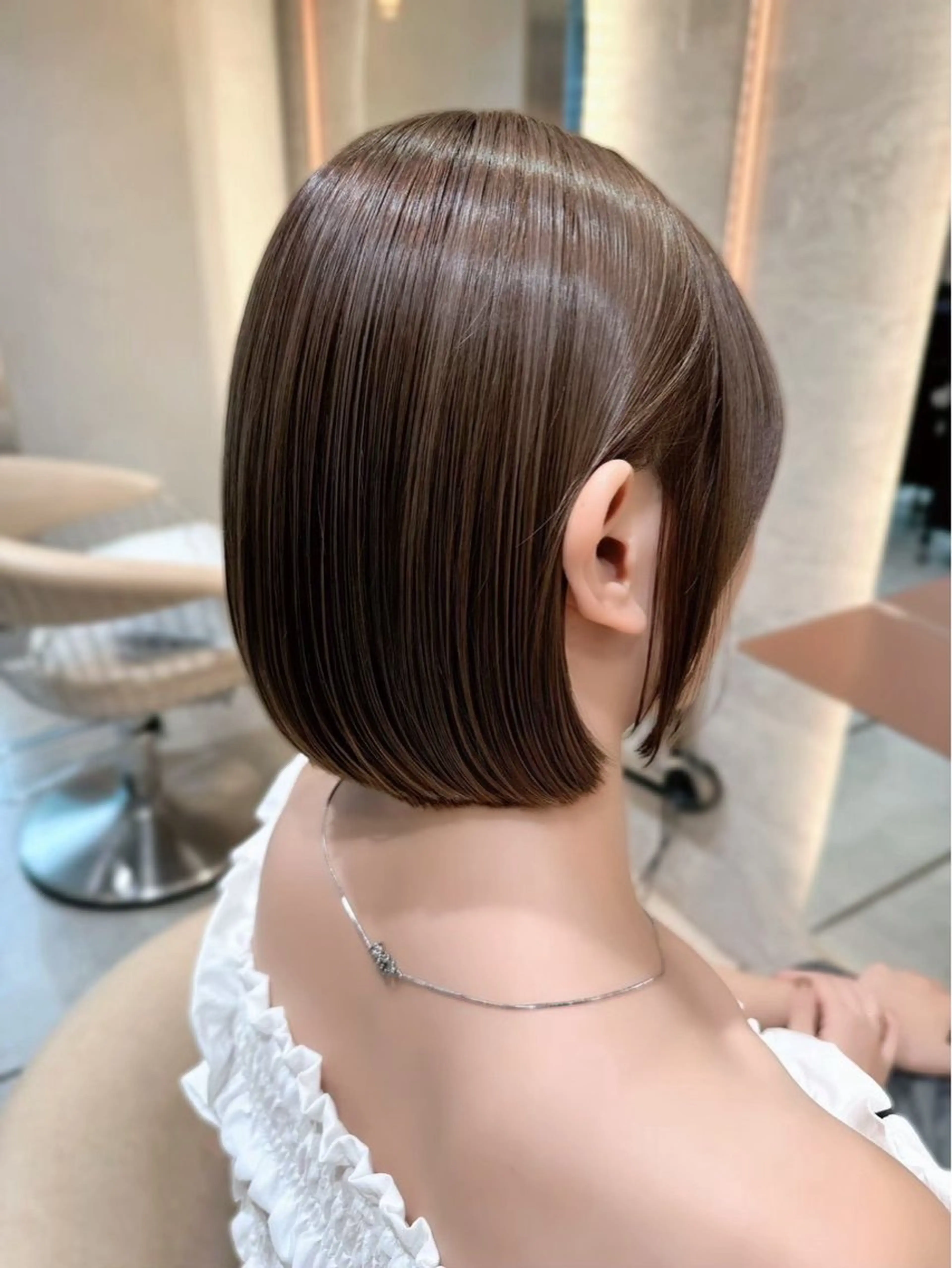 【内部補修したい方必見🔥平日1日1名様限定】⭐️艶カラー➕3STEP 高温保湿トリートメント⤴️➕超音波アイロン🤍の写真