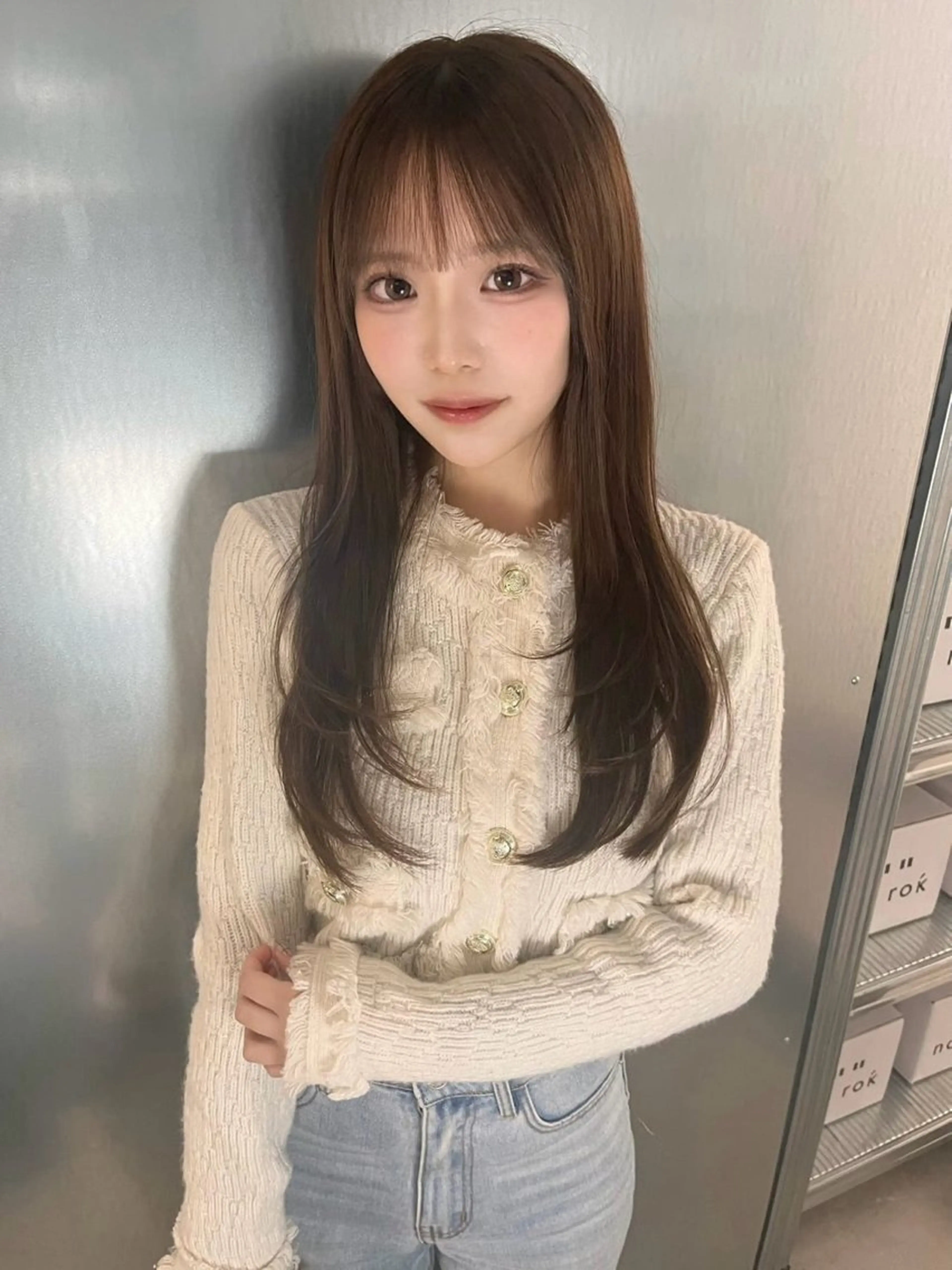 ロング カラー ヘアカラー nanase / レイヤーカットのヘアスタイル