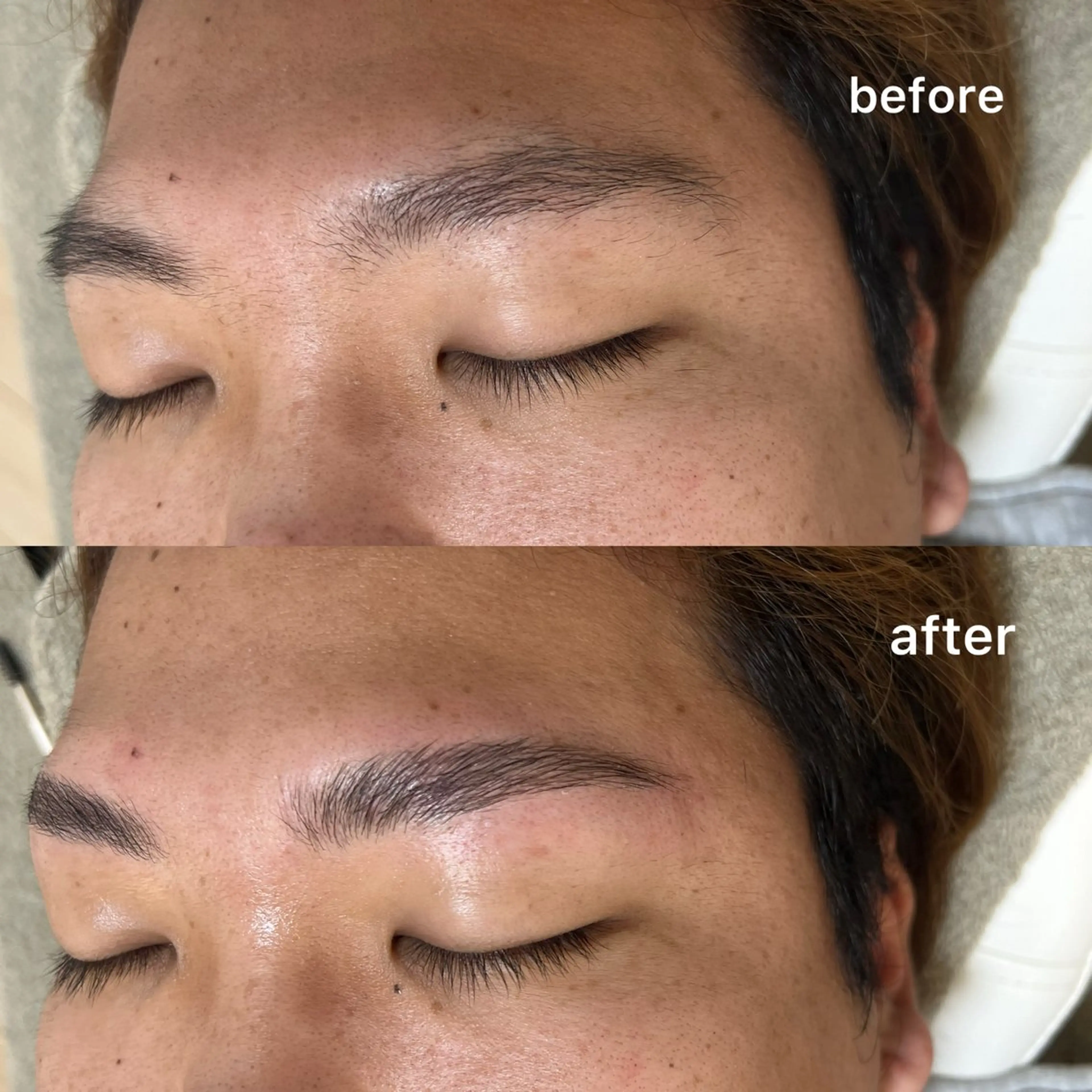 アイブロウ ハリウッドブロウリフト メンズアイブロウ Akala miのエステ・リラクイメージ