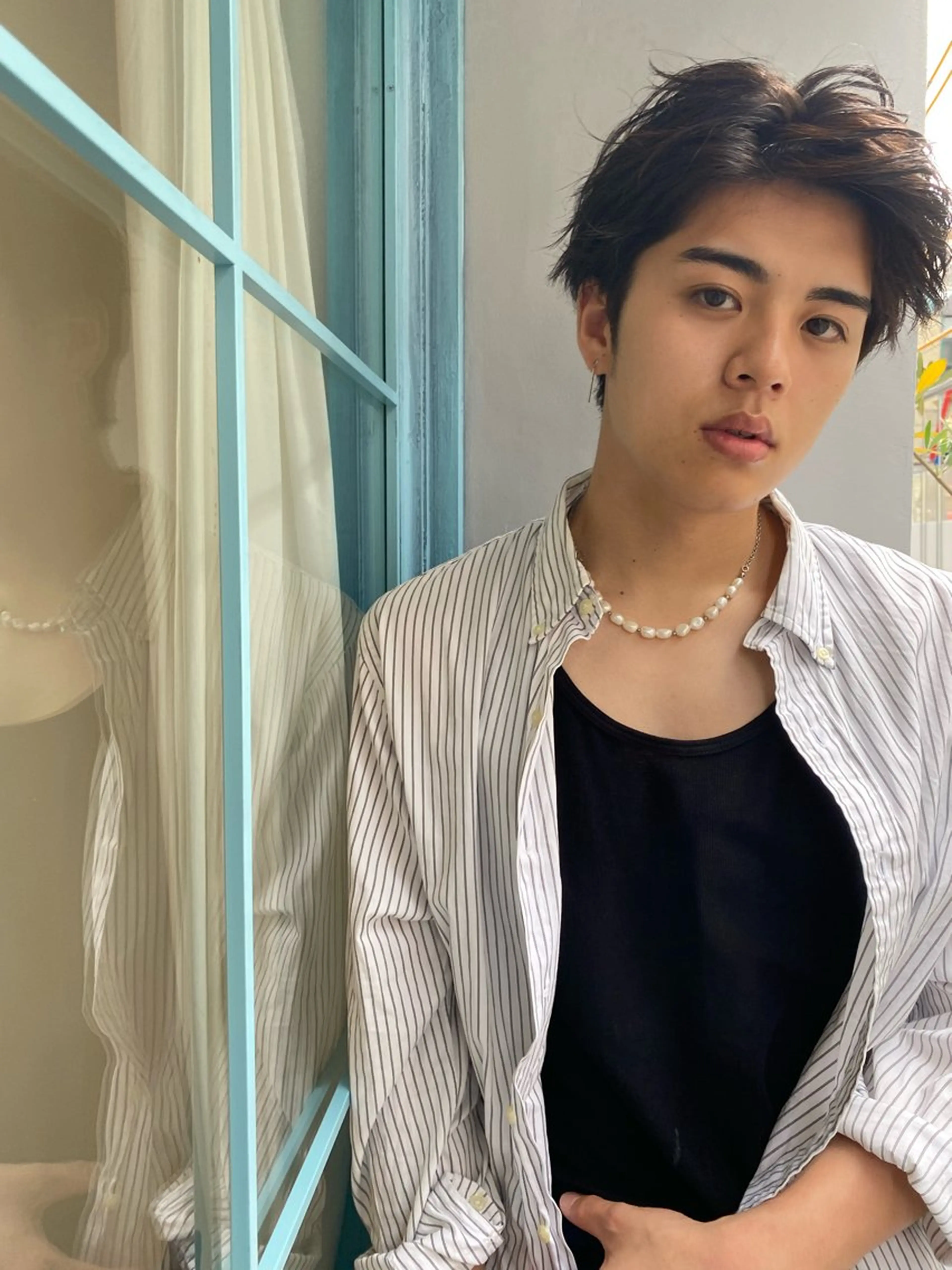 ミディアム パーマ メンズ メンズ特化🔥木下 晃徳のヘアスタイル