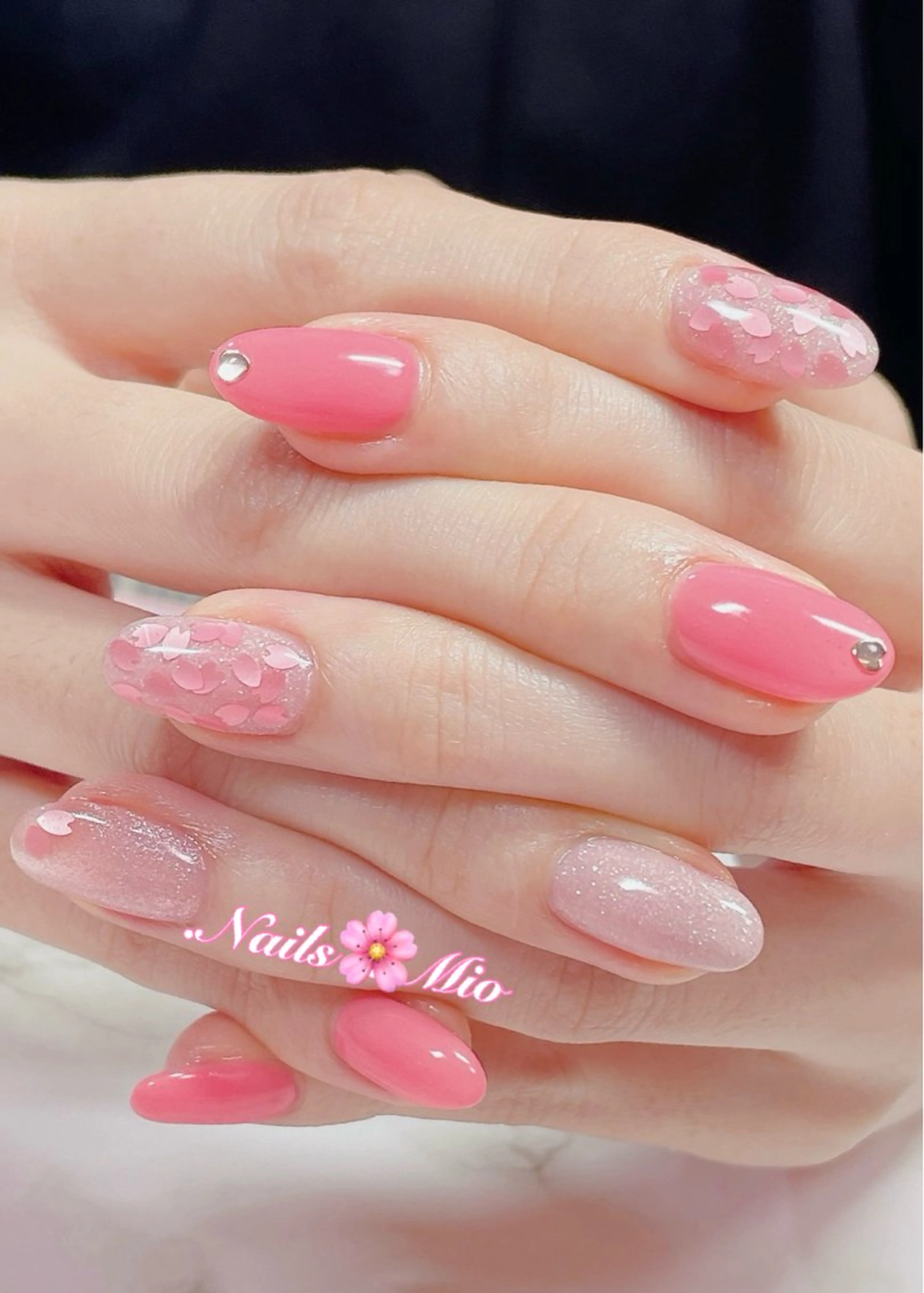 ネイル アートネイル ジェルネイル 持ち込み ハンドネイル ハンドケア .Nails Mio 赤羽西ネイルサロンのネイルデザイン
