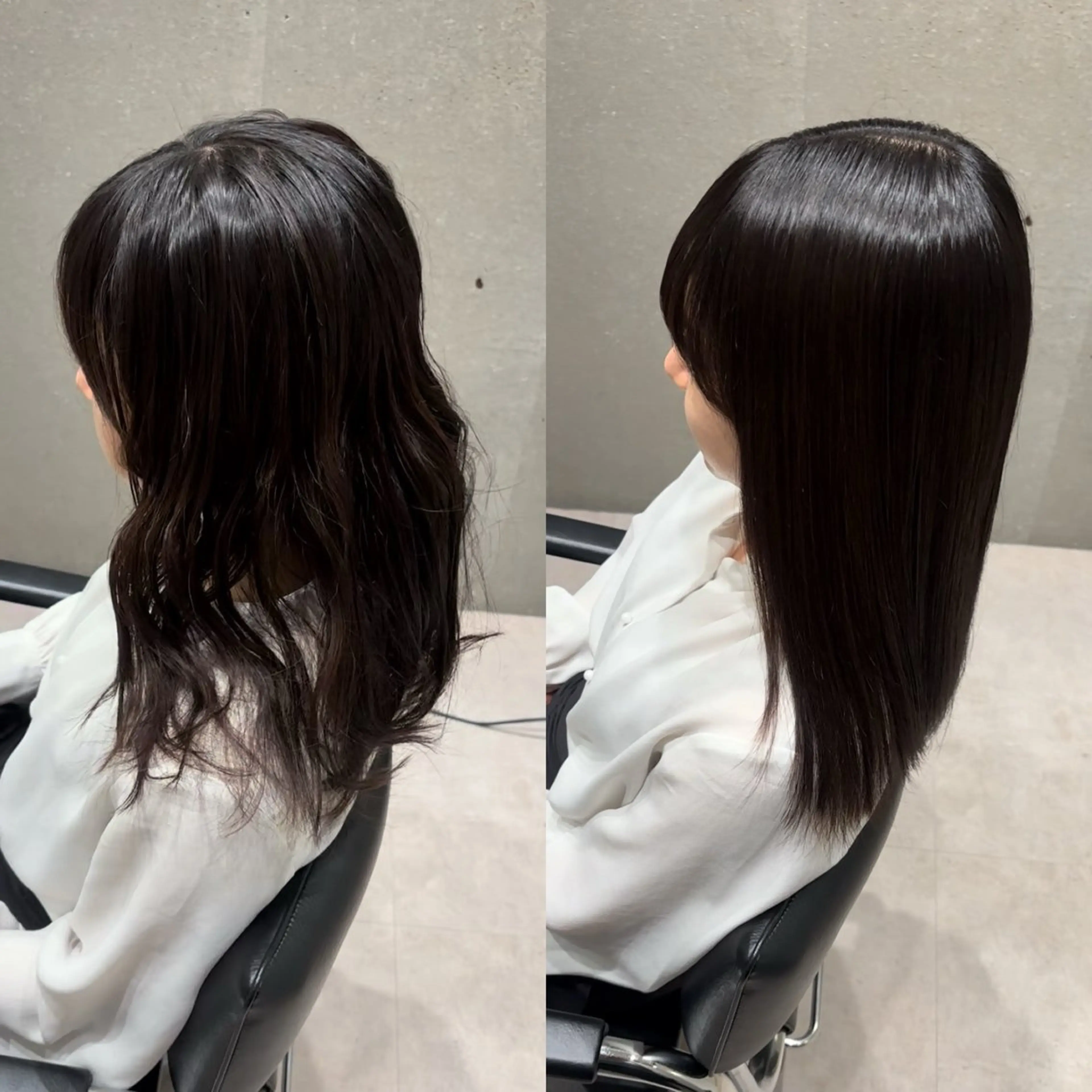 セミロング 髪質改善 トリートメント 髪質改善ヘアケア 艶髪特化/上田のヘアスタイル