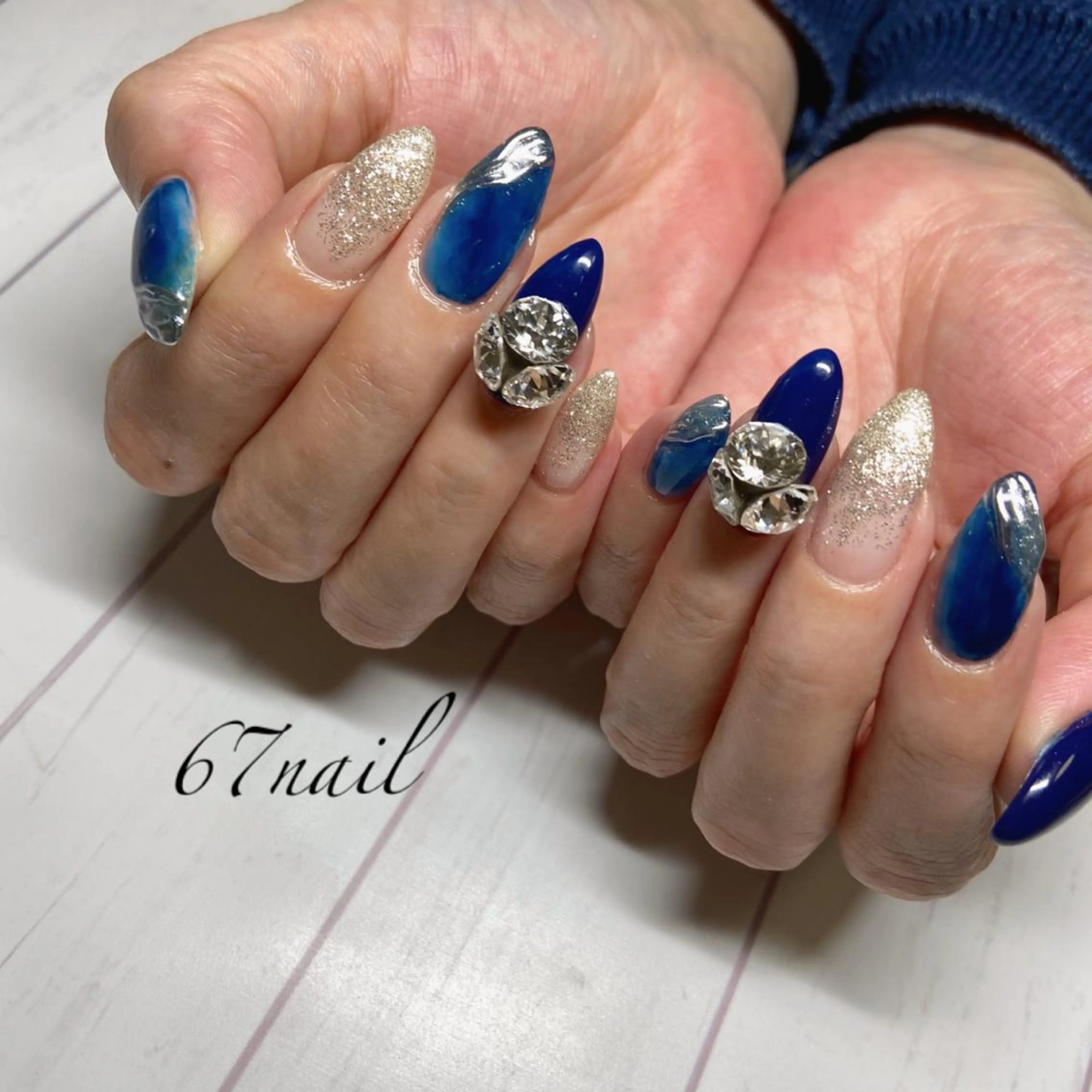 カラー ネイル nail salon LNのネイルデザイン