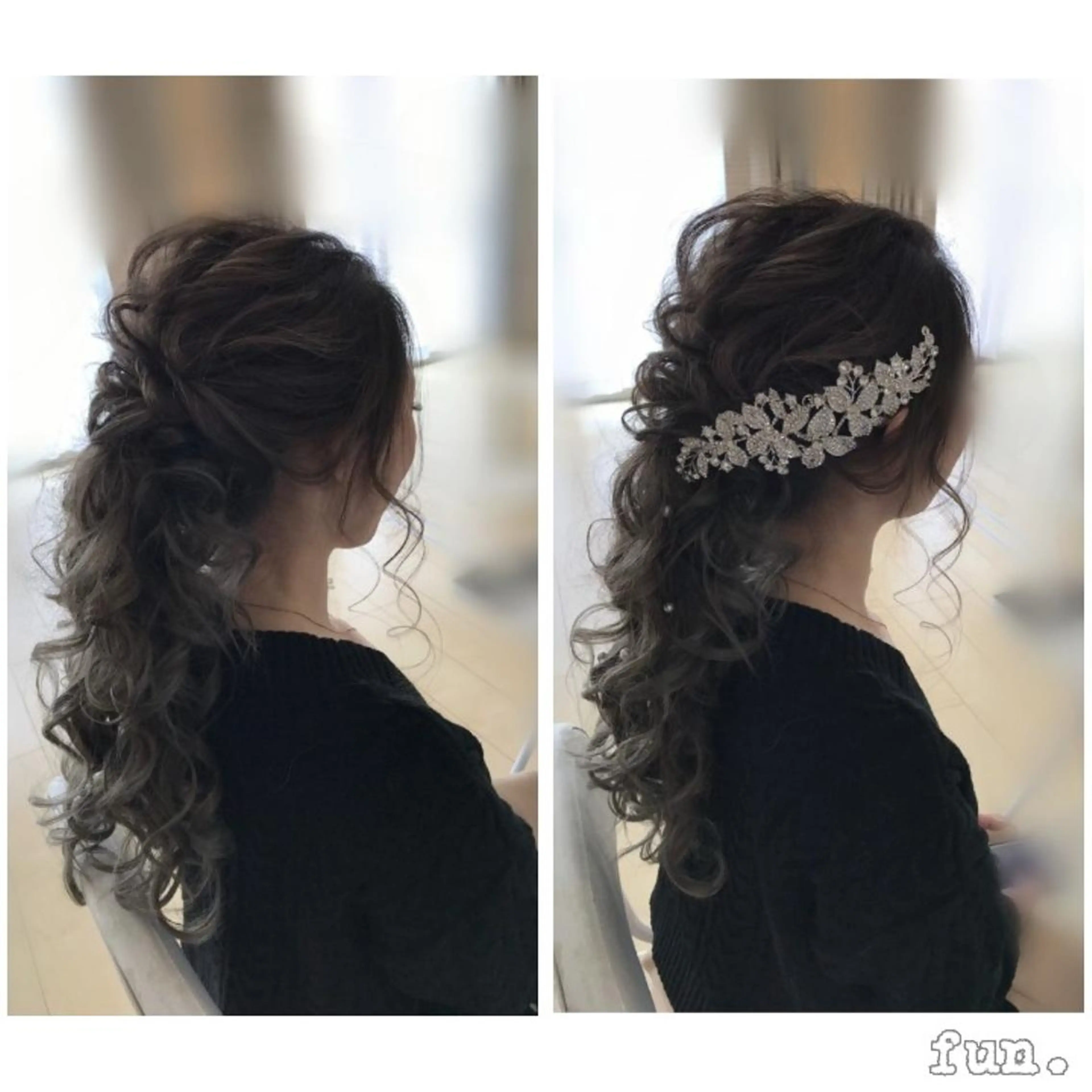 ロング ヘアアレンジ fun./ヘアセット /エクステ/着付のその他イメージ