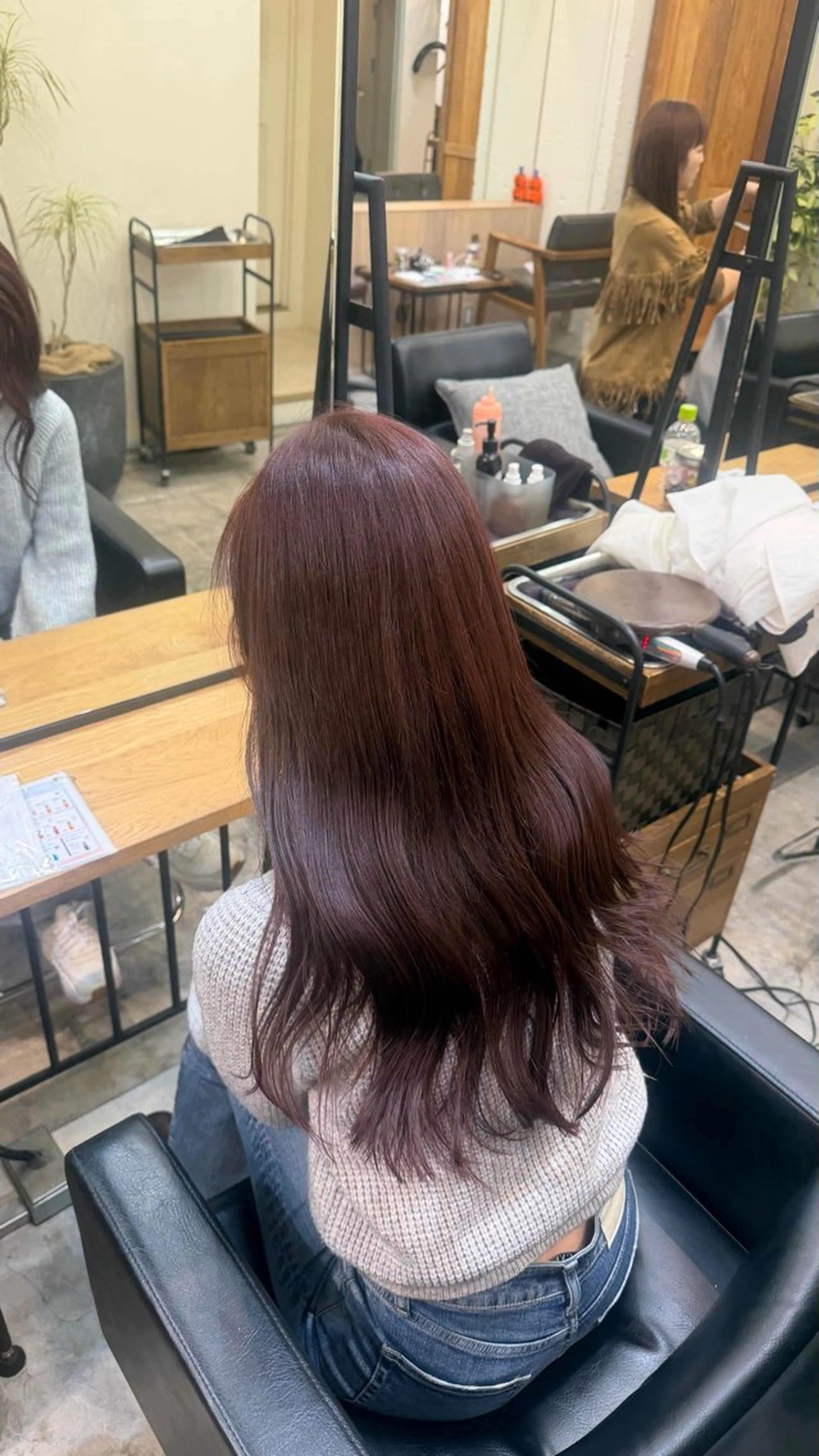 ロング Belle所属・透明感カラー/ 新宿駅東口/ユズキのヘアスタイル