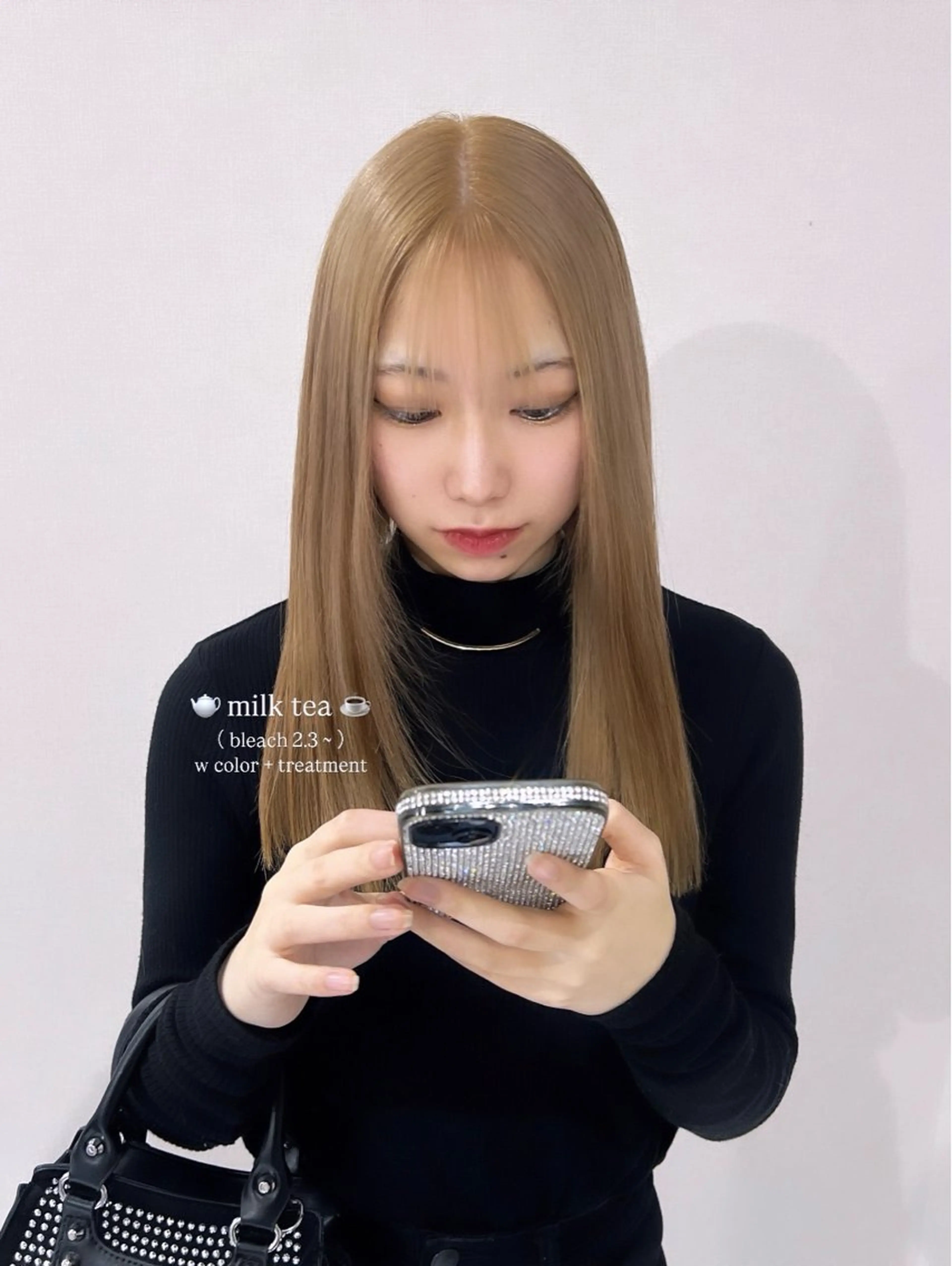 セミロング カラー カット ヘアカラー トリートメント 🩰‎暖色特化 / 𝐒𝐚𝐤𝐢🤎のヘアスタイル