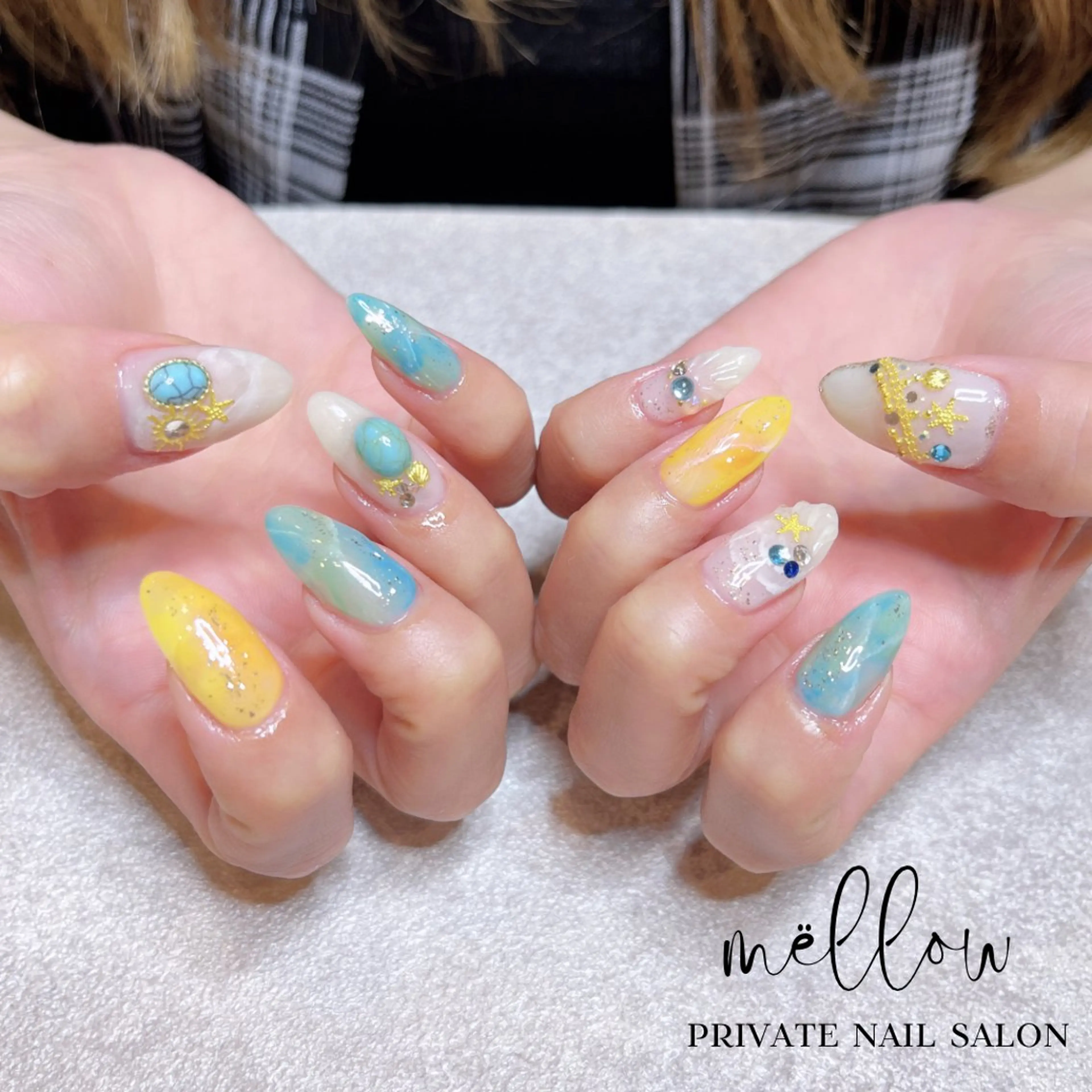 ネイル ハンドネイル belalua nail&eyeのネイルデザイン
