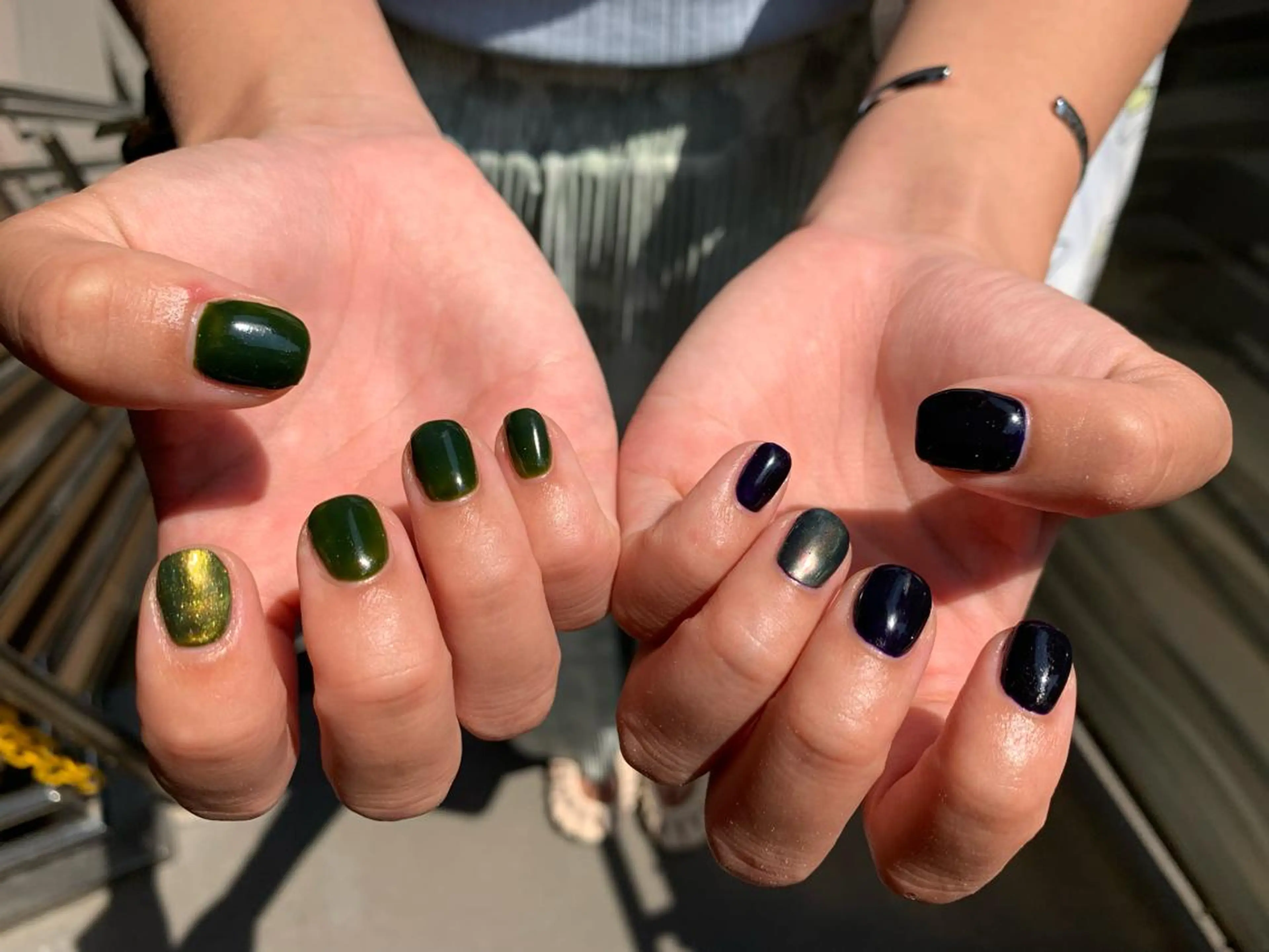 ネイル ワンカラーネイル マキノ ユイのネイルデザイン