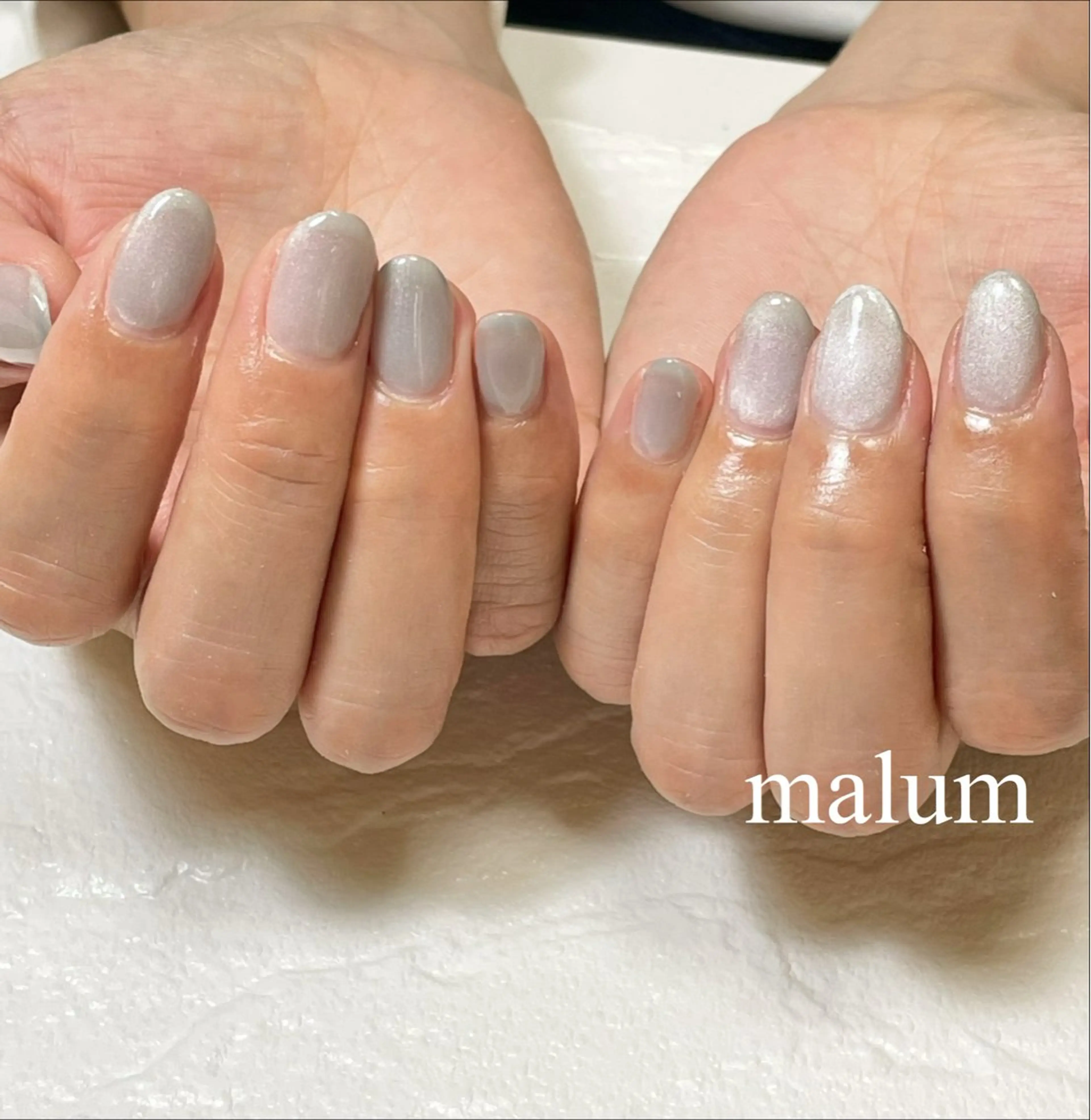 ネイル マグネットネイル malum nailのネイルデザイン