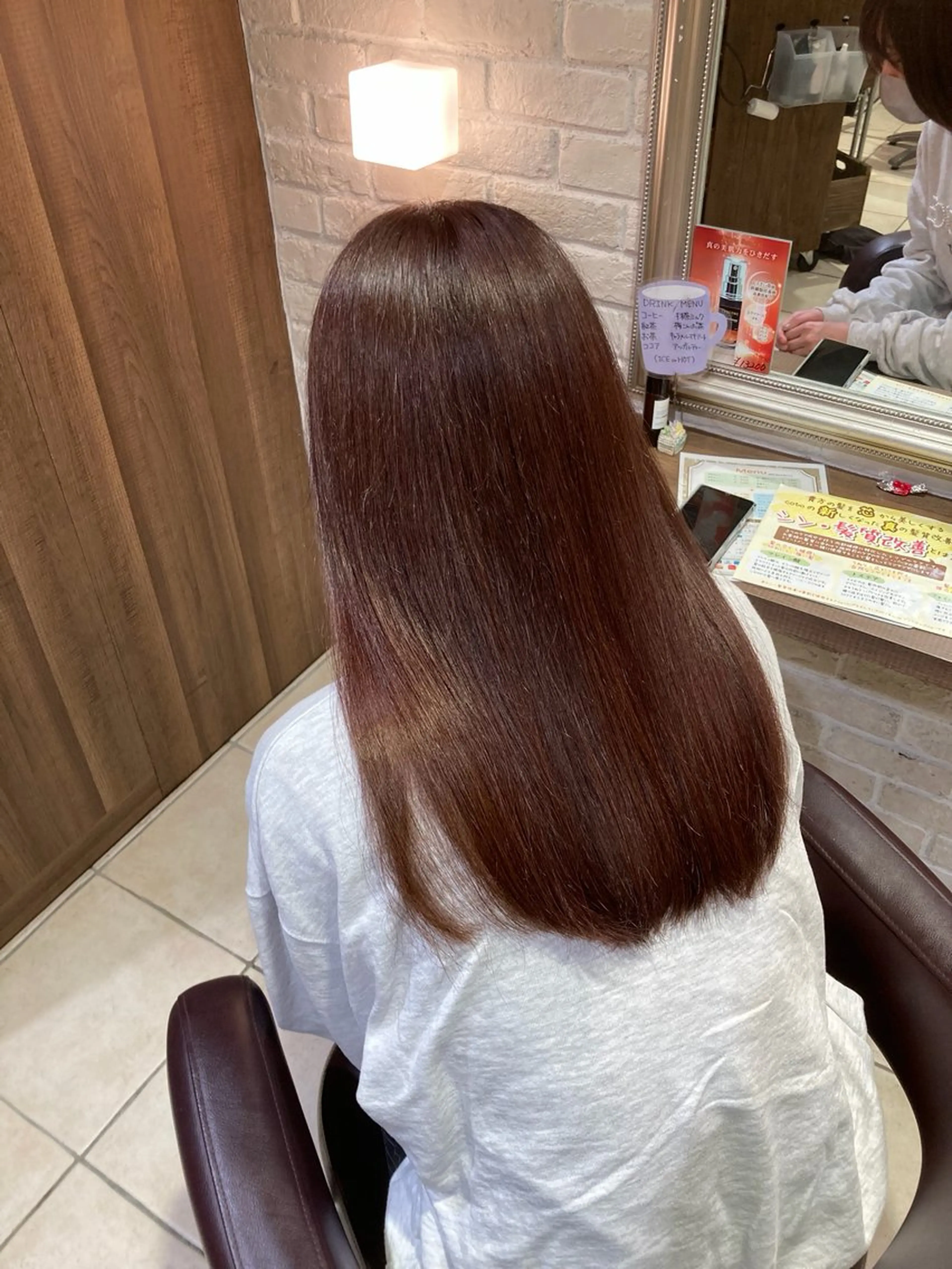 ロング カラー 安井 亮介のヘアスタイル