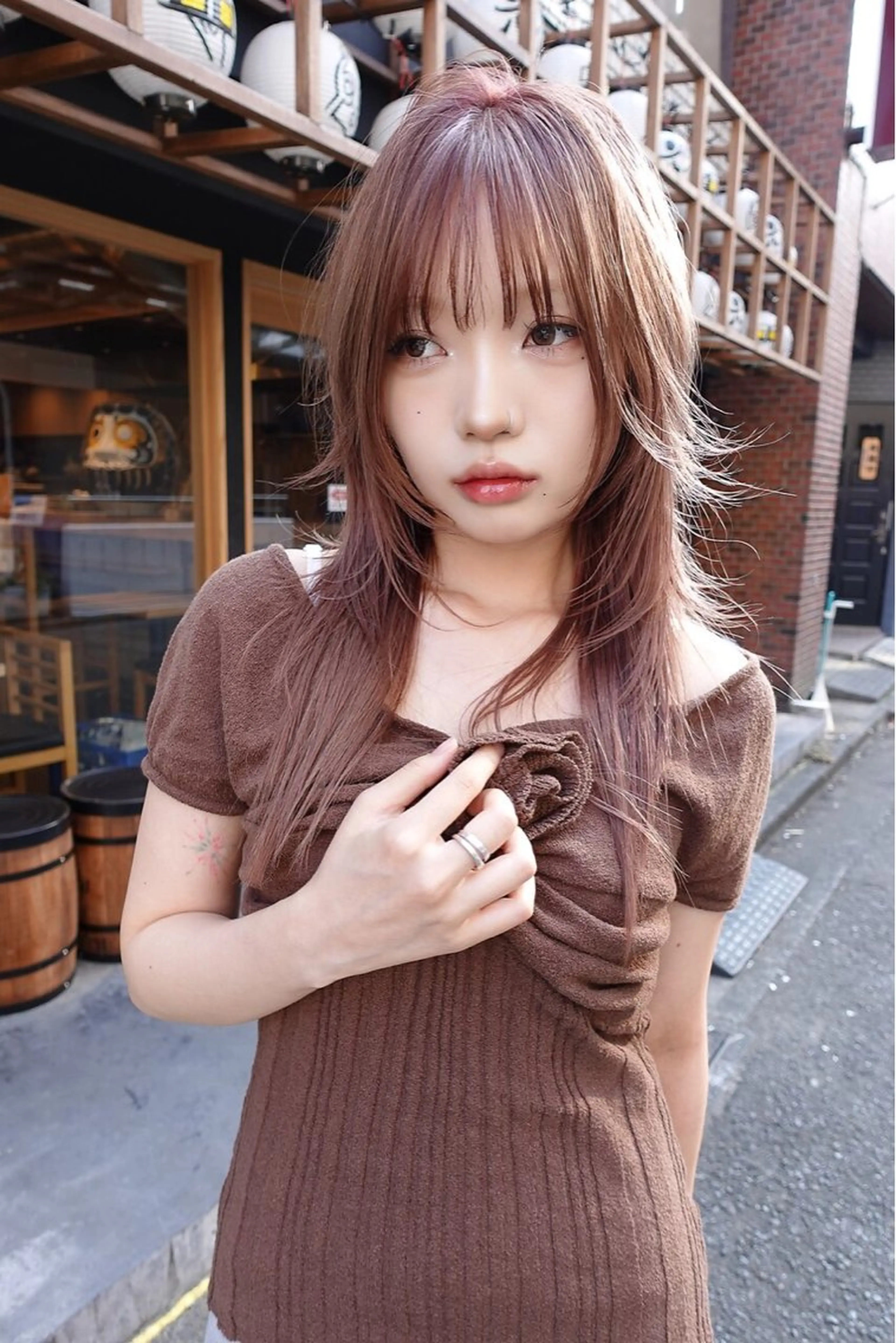 カラー sora /透明感カラーのヘアスタイル