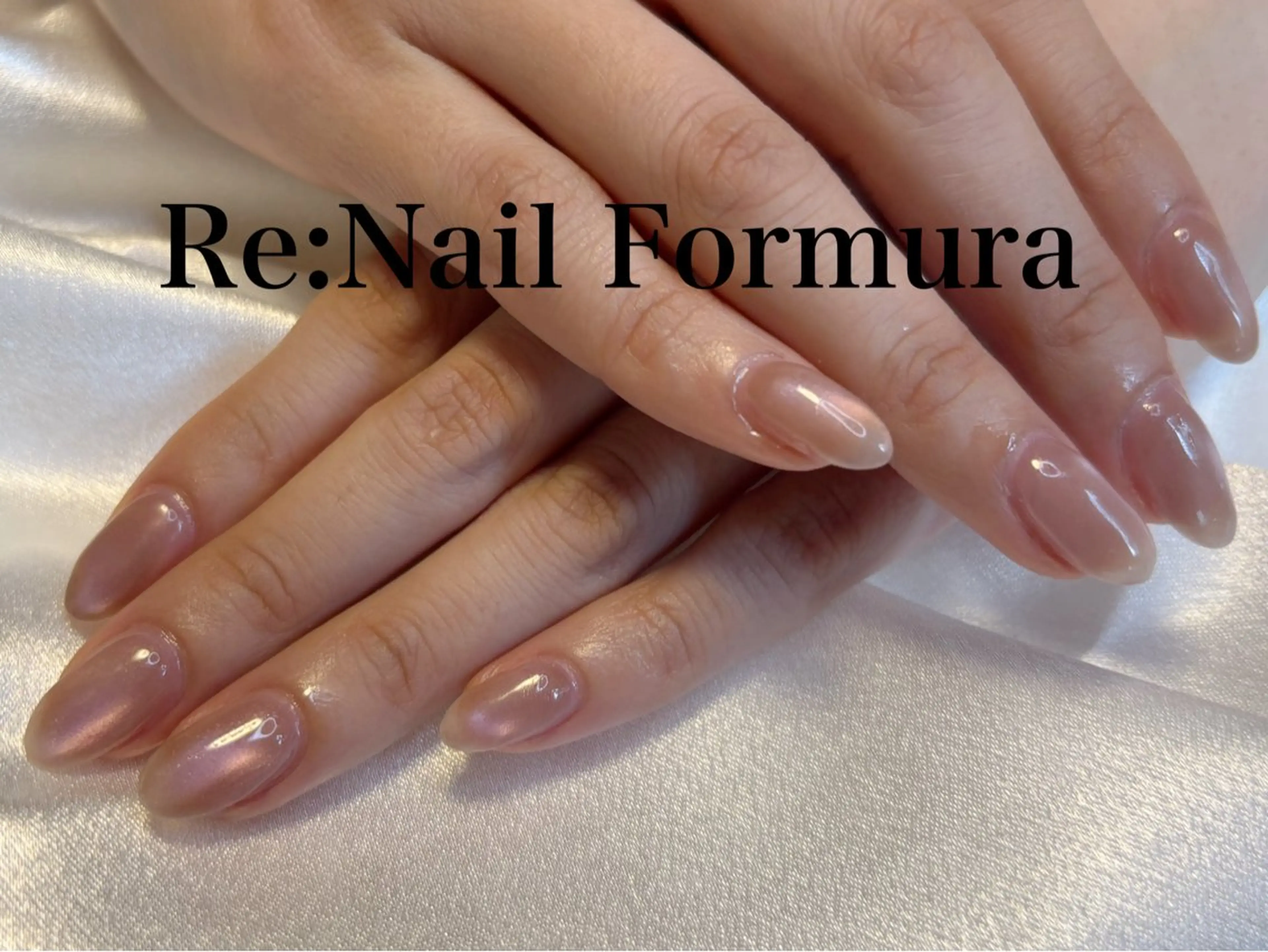 ミディアム ハンドネイル Re:Nail Formula所属・kido chieのネイルデザイン