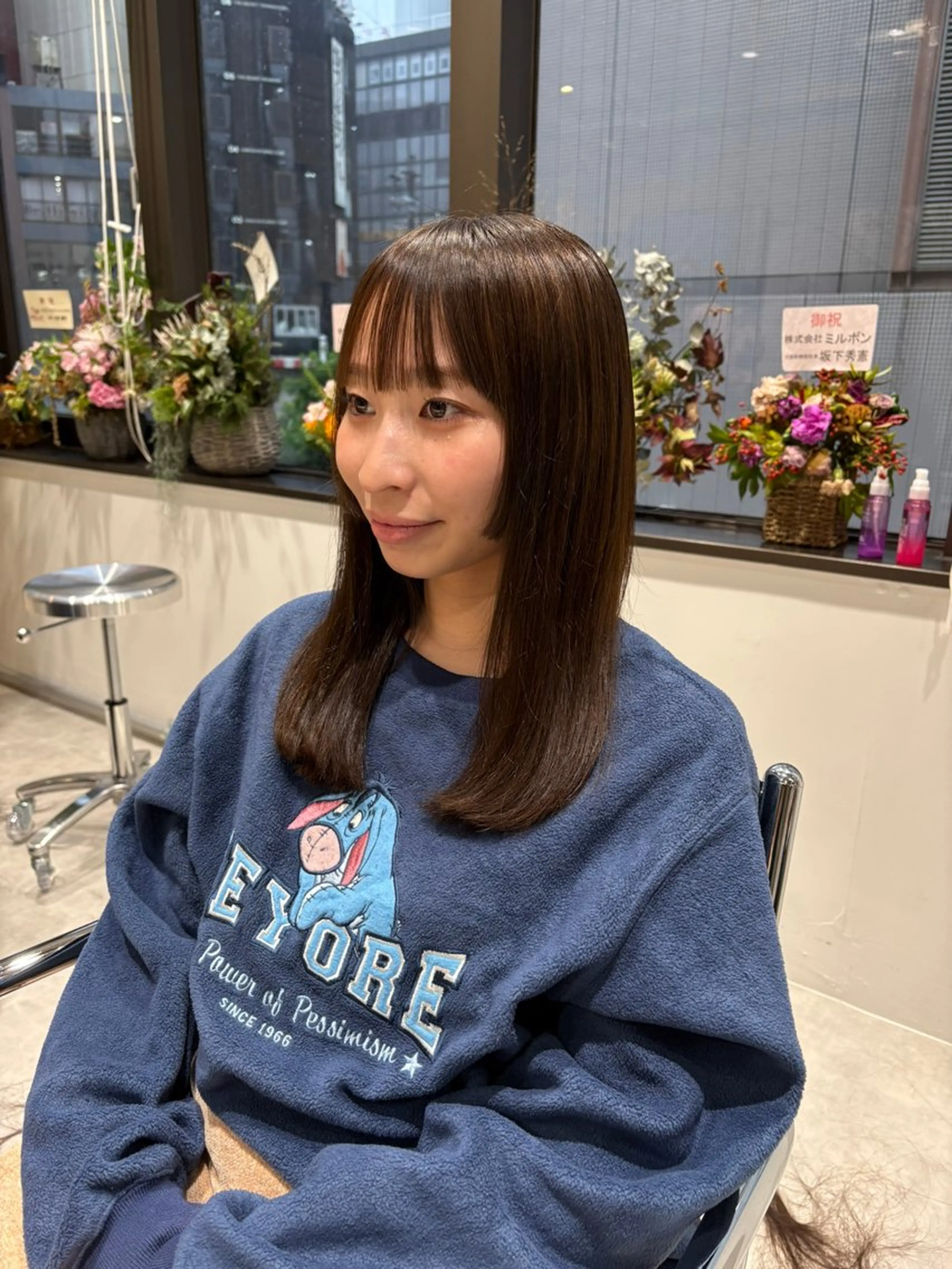 ロング ヘアカラー 縮毛矯正 レイヤーカット ✨️奥田良太✨️のヘアスタイル