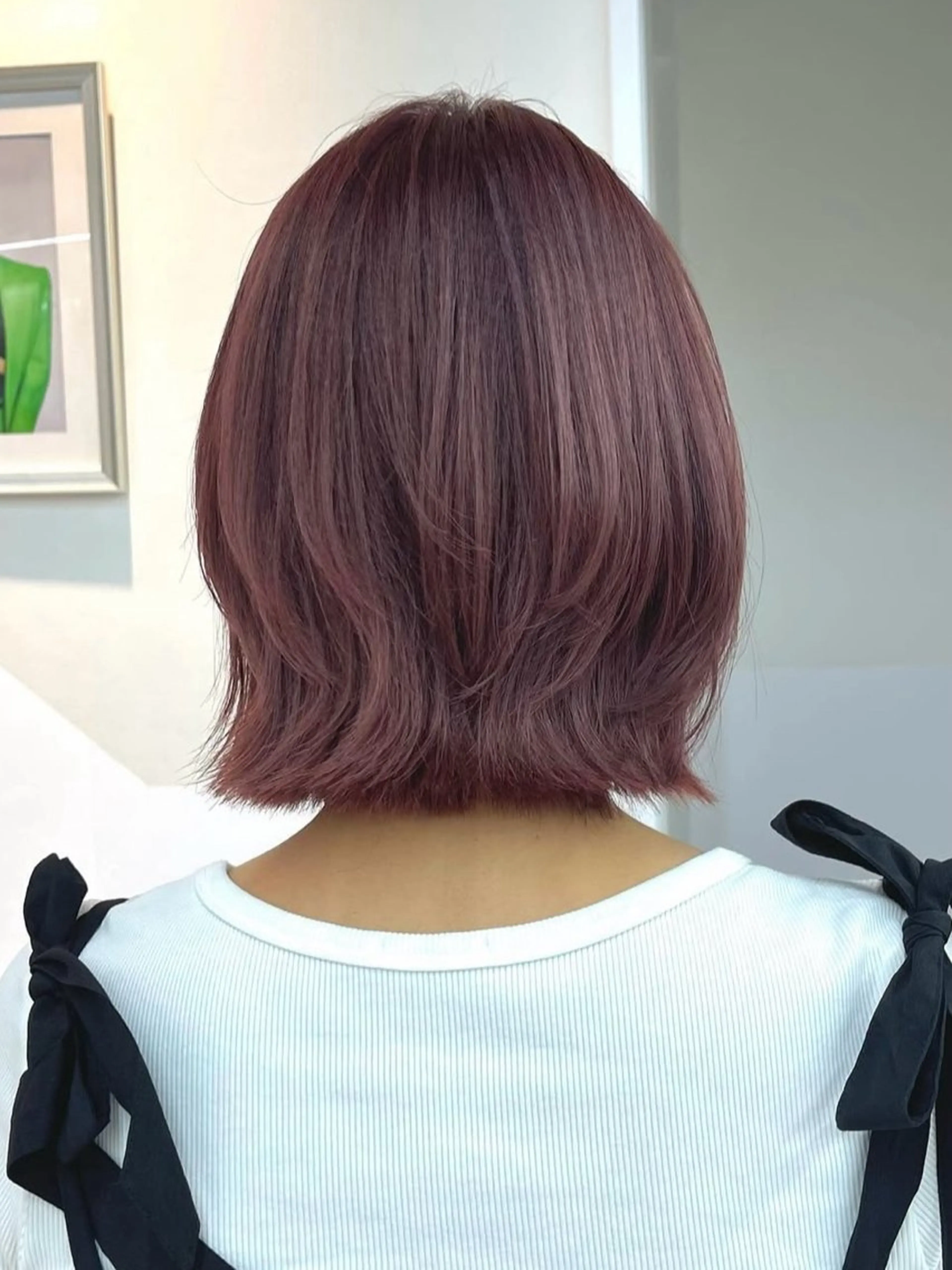 ミディアム カラー リコ🪐レイヤー モデル募集のヘアスタイル