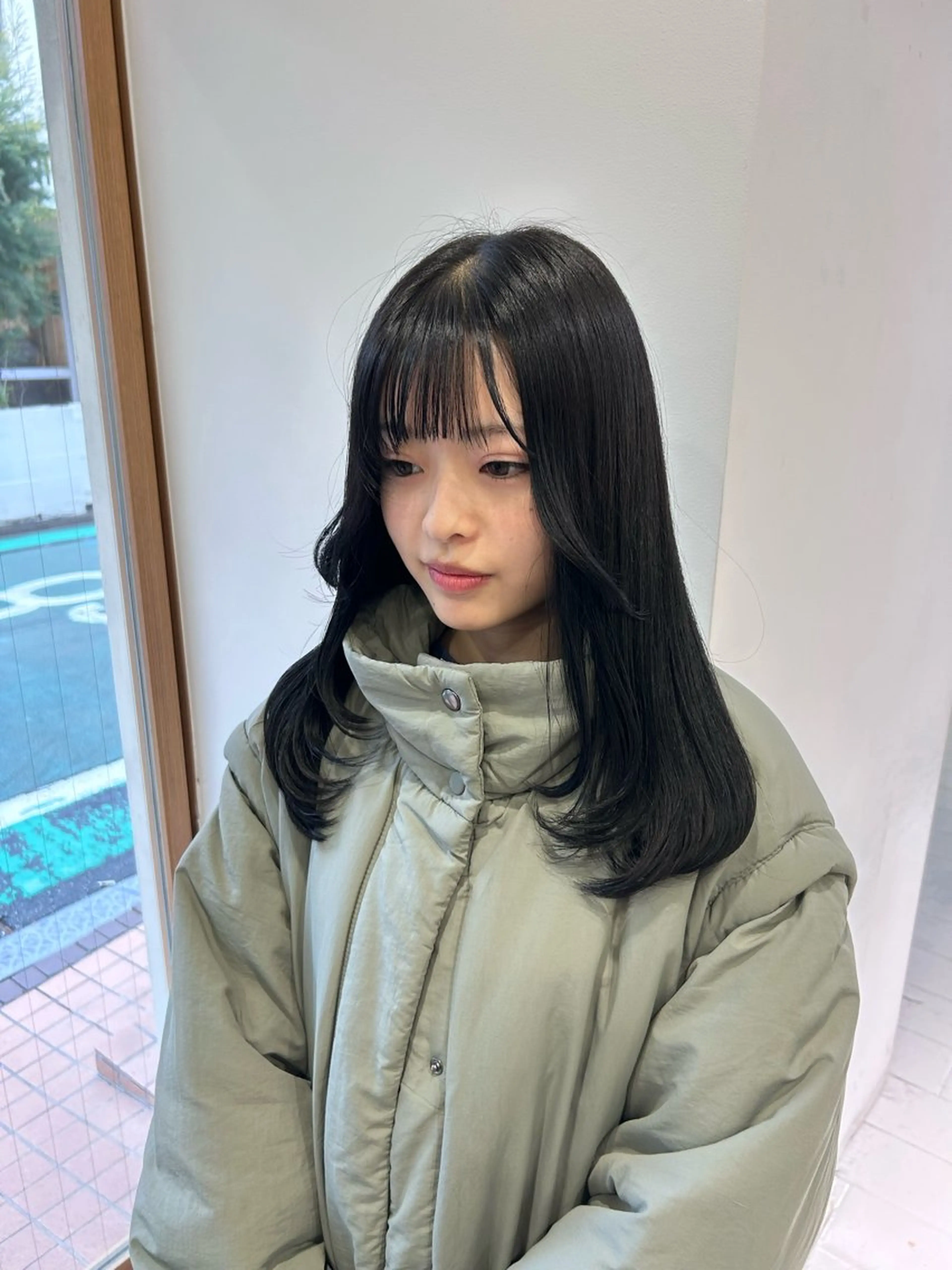 ロング カット ヘアカラー トリートメント レイヤーカット⛓ hina🩶のヘアスタイル