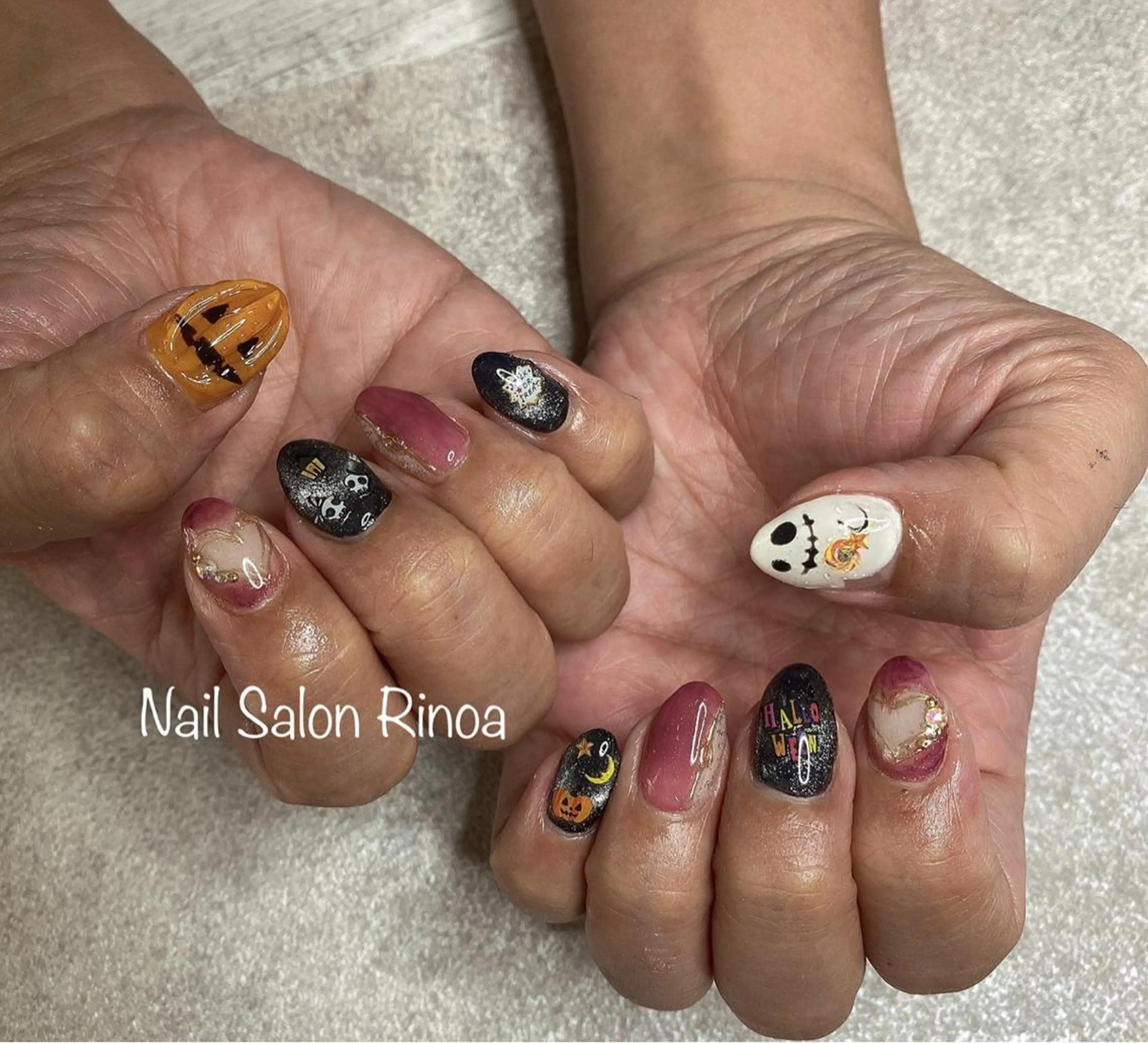 ネイル Nail Salon Rinoaのネイルデザイン