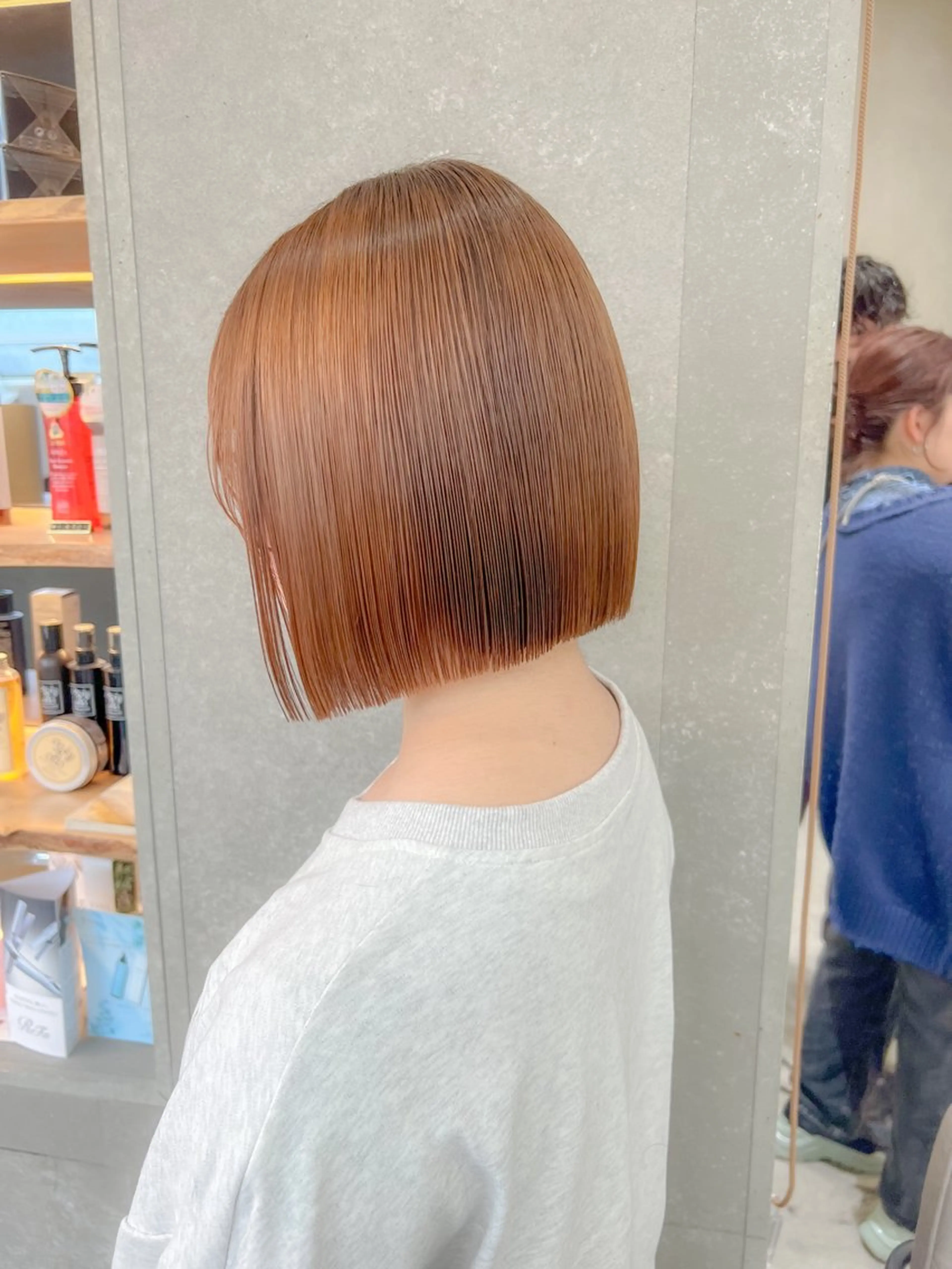 ミディアム カラー カット ヘアカラー トリートメント 髪質改善/ボブ/ レイヤー❣️yuiのヘアスタイル