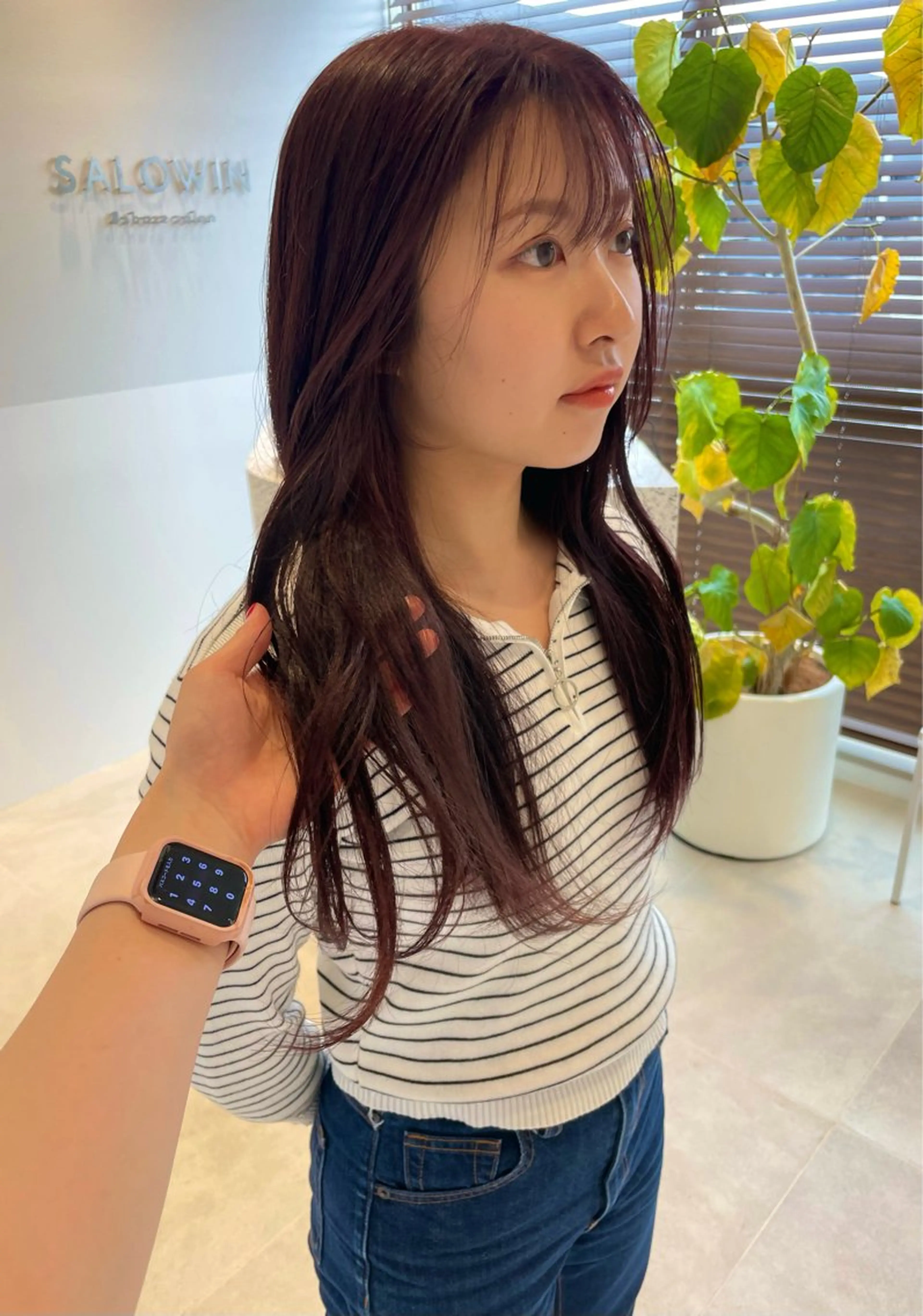 ミディアム ヘアカラー トリートメント 東京の技術を 京都で✂︎🕊️💖のヘアスタイル