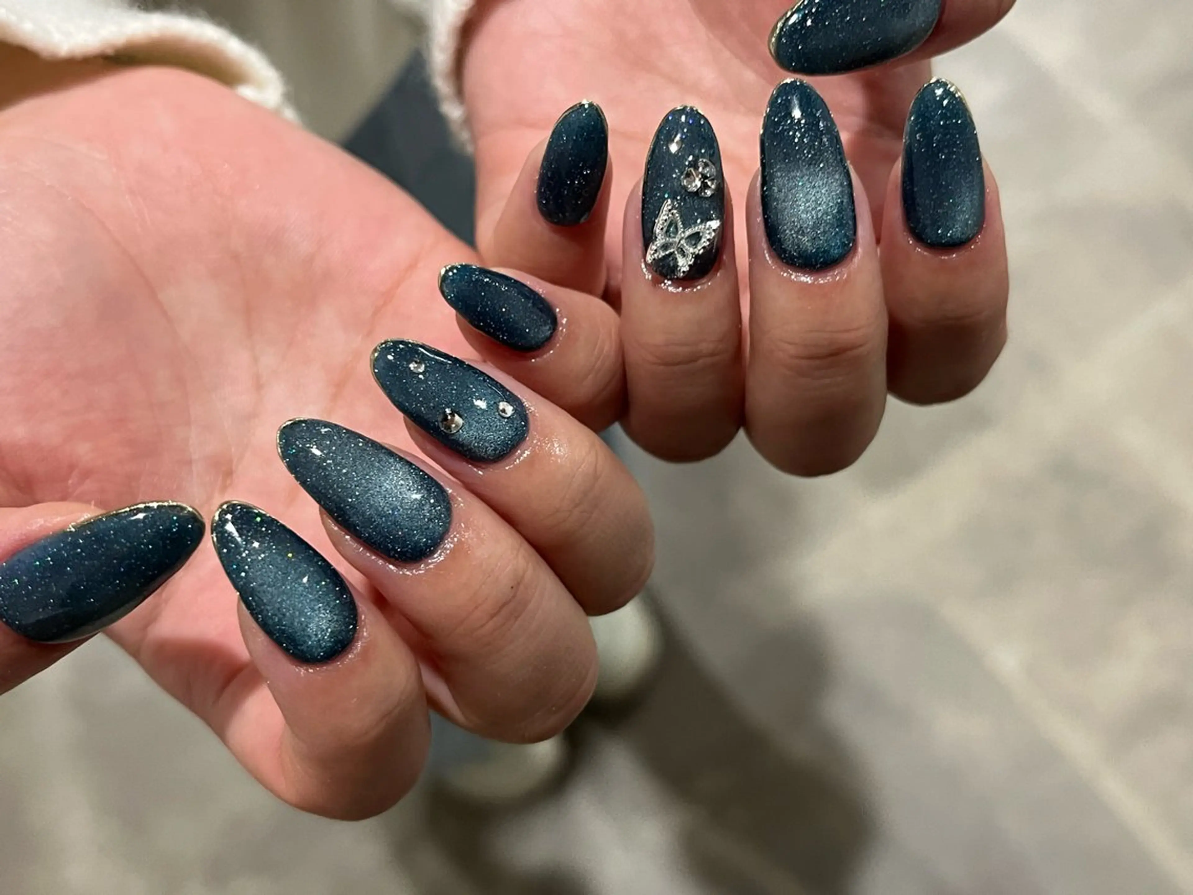 ネイル ミラーネイル ハンドネイル repos所属・repos 金山ネイルサロンのネイルデザイン