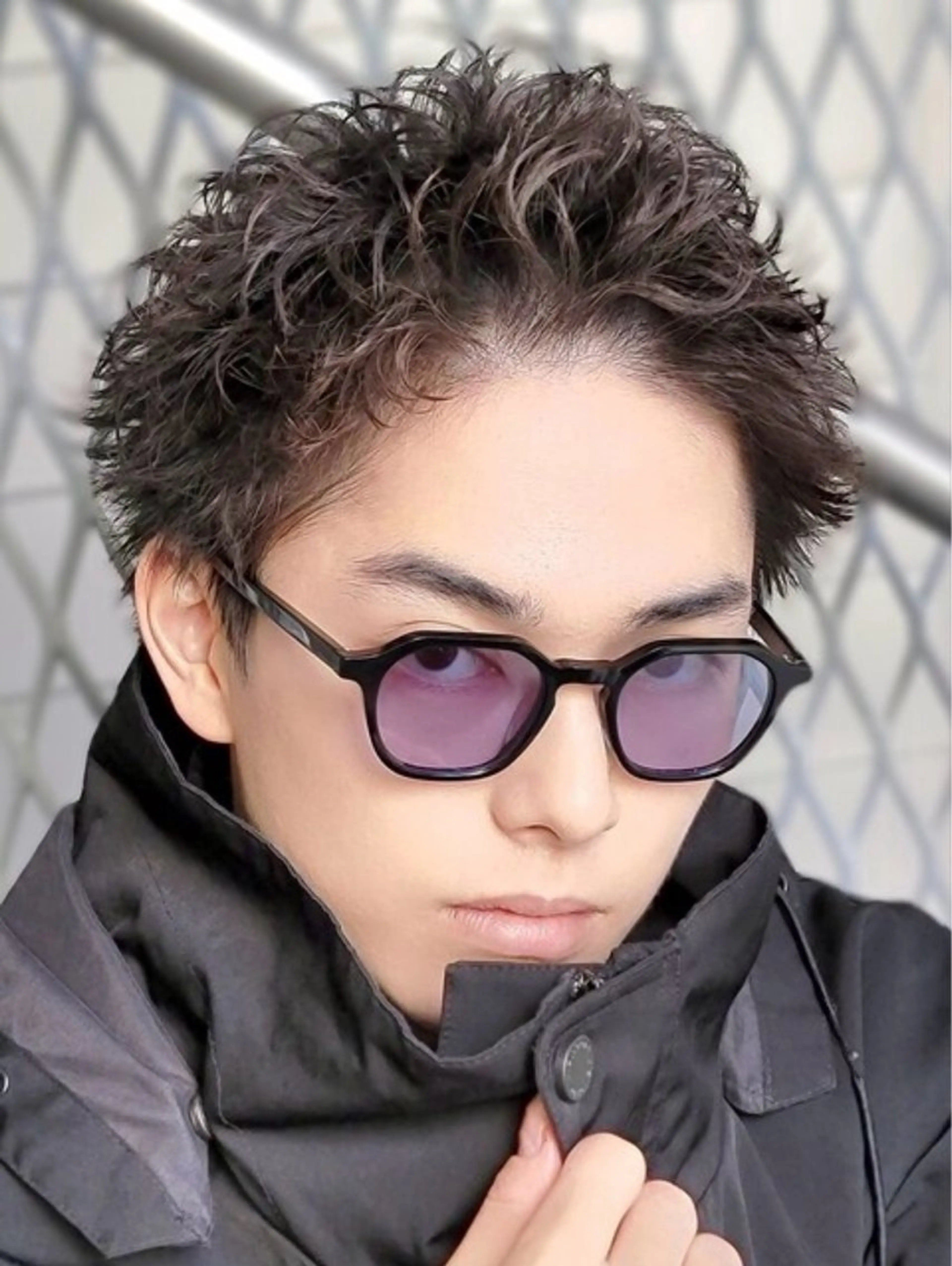 パーマ メンズ カット パーマ メンズ似合わせ 【fifth】おうたのヘアスタイル