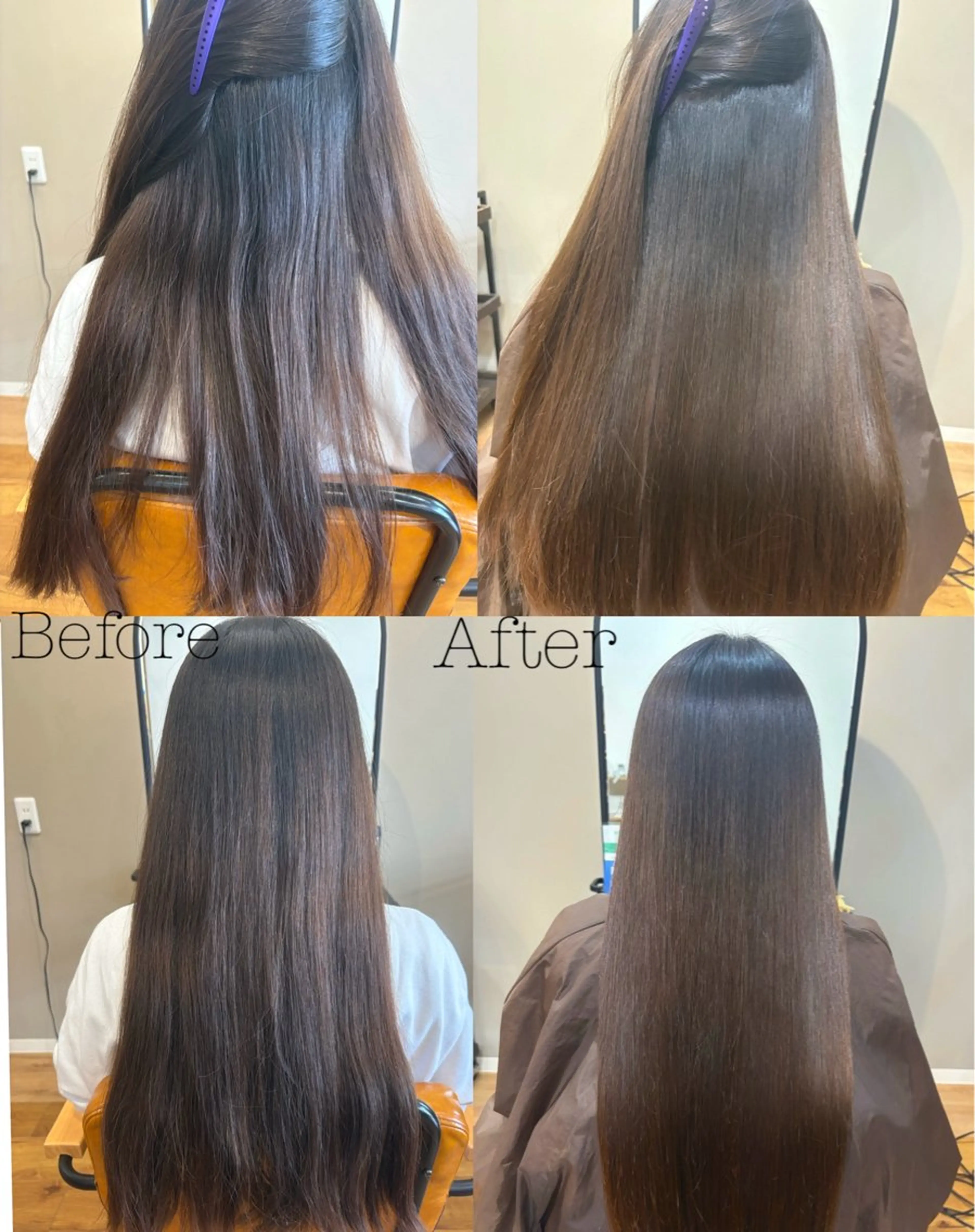 ロング 横 田のヘアスタイル