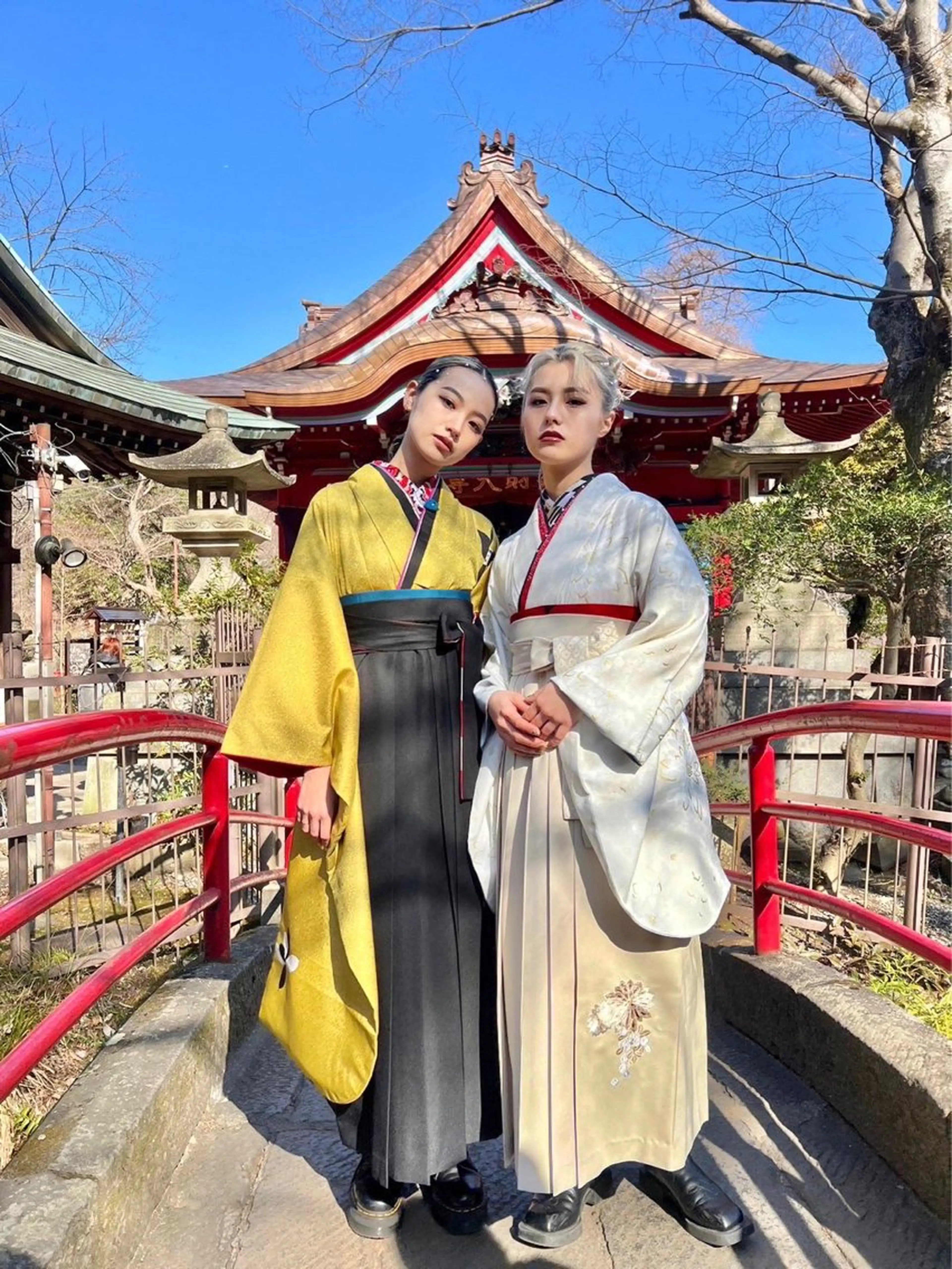 🎓早い者勝ち‼️🎓袴着付け<早朝も可能ですご相談ください>ヘアセットなどの追加も可能‼️の写真