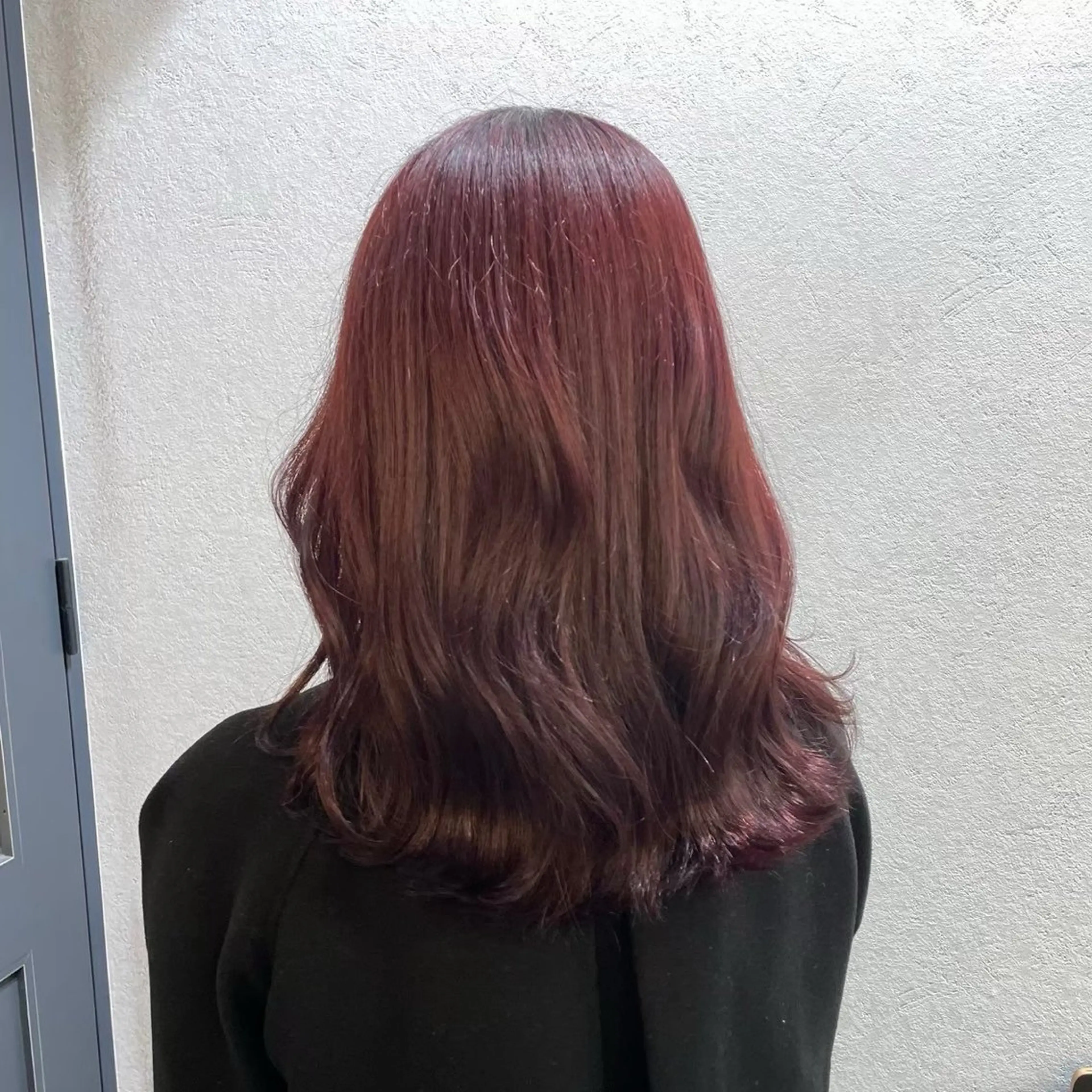 ロング カラー 向山 月雫のヘアスタイル