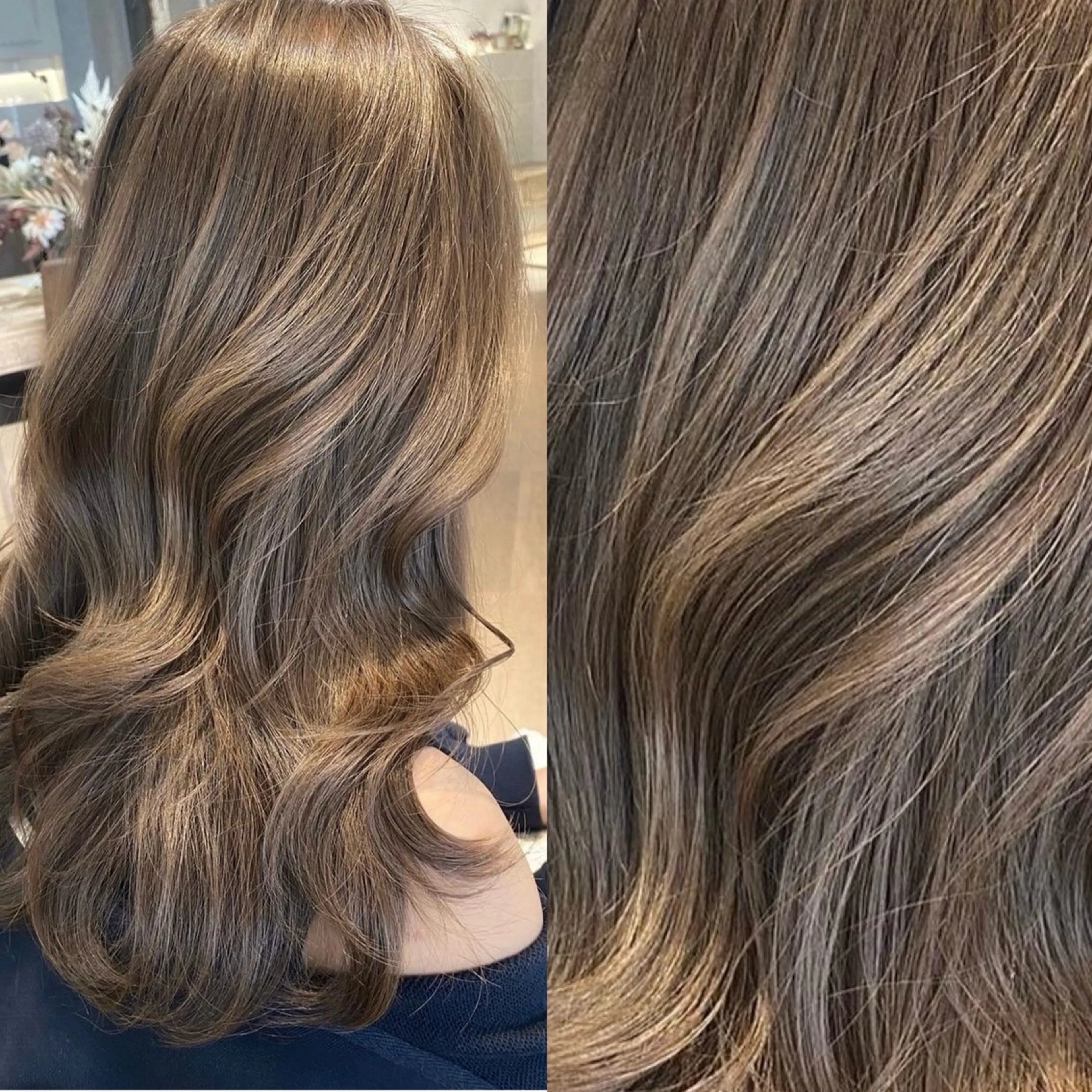 ロング カラー ヘアカラー トリートメント 松田 優作のヘアスタイル