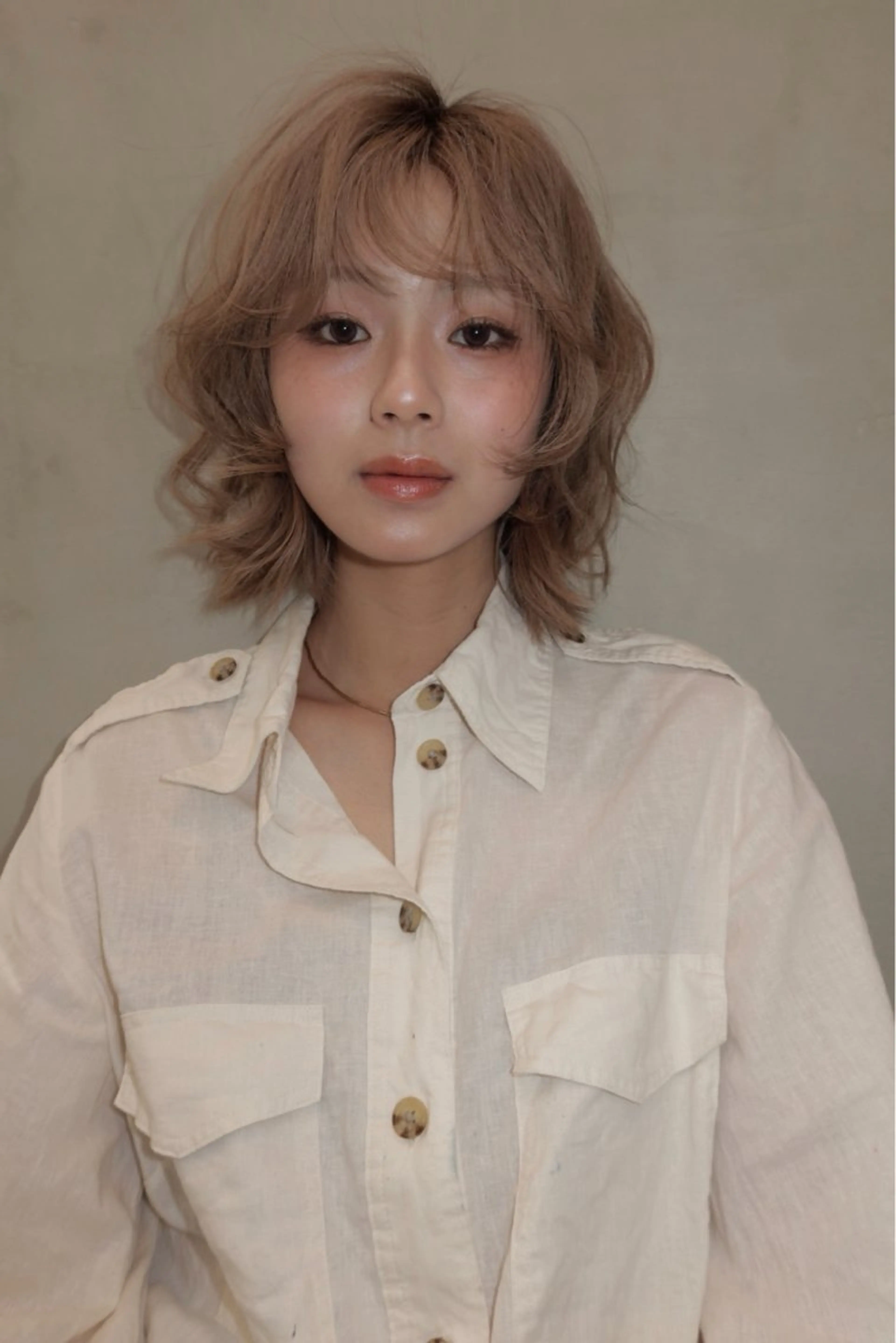 ショート カラー ヘアアレンジ ヘアカラー ニュアンスカラー🧶 nanacoのヘアスタイル