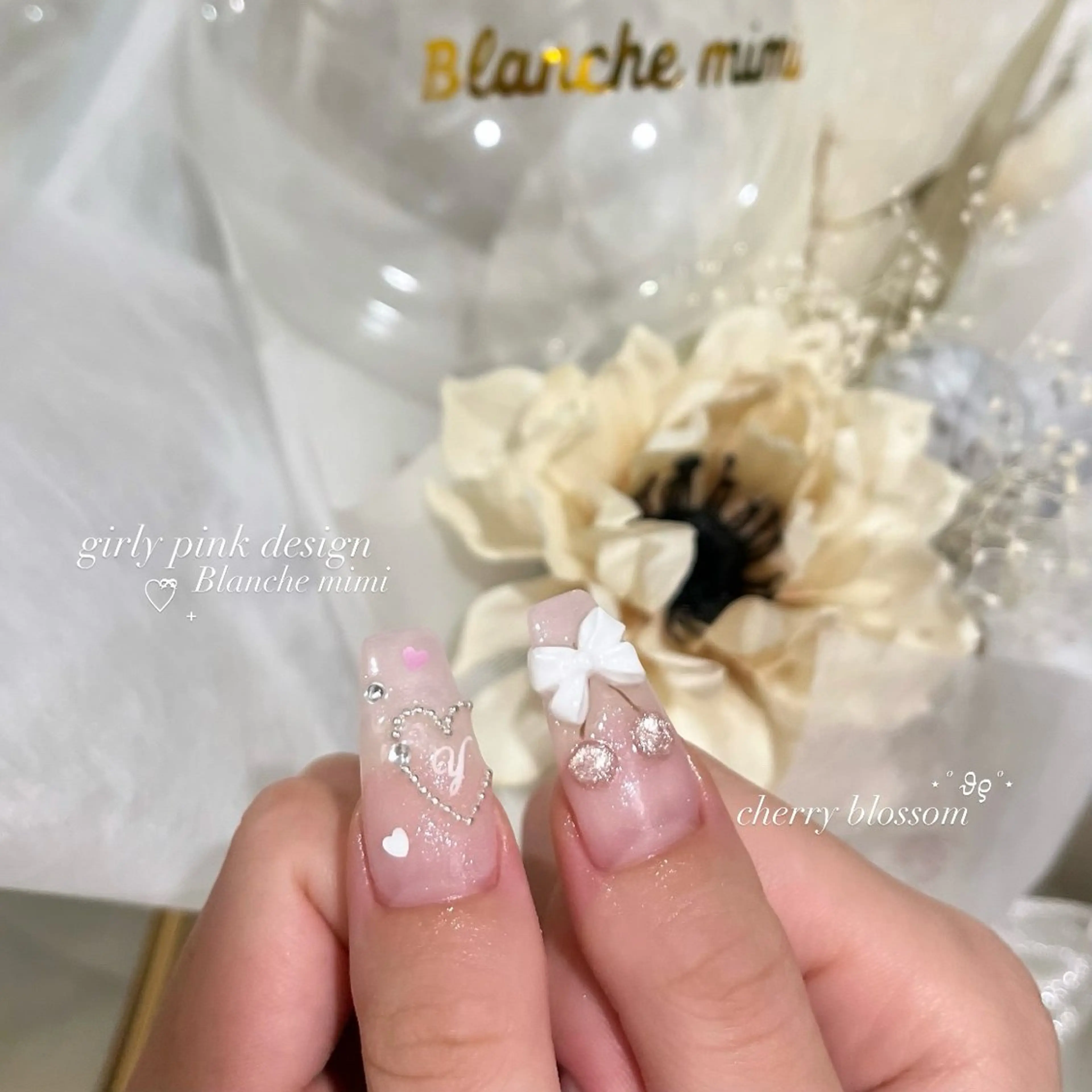ネイル ハンドネイル Blanche mimi.u_aのネイルデザイン