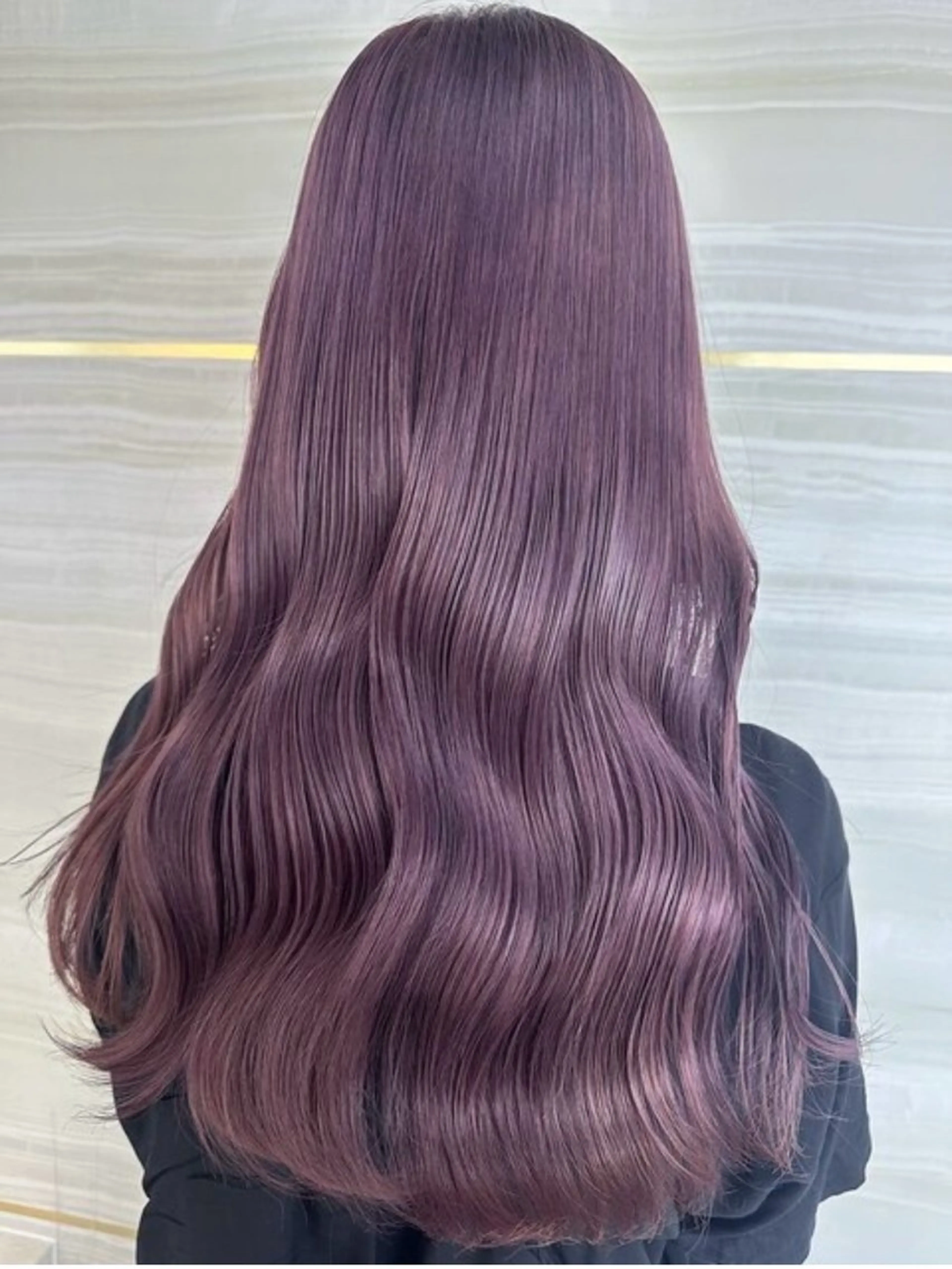 セミロング 韓国ヘア‎🪽 あんじぇ‎🤍池袋のヘアスタイル