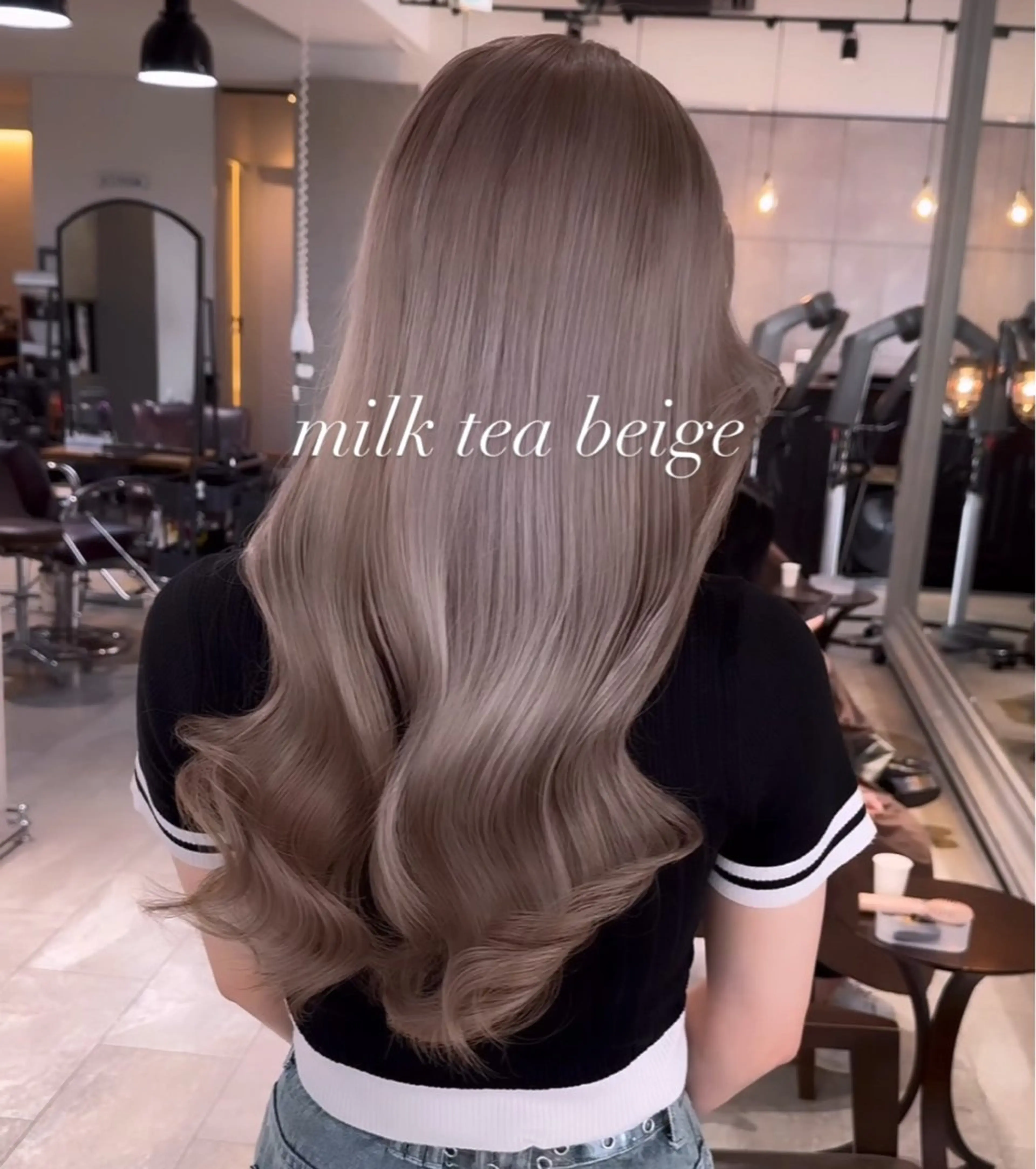 ロング カラー カット ヘアカラー トリートメント ヘアセット 💜ハイトーン💛 マジカルかいちゃんのヘアスタイル