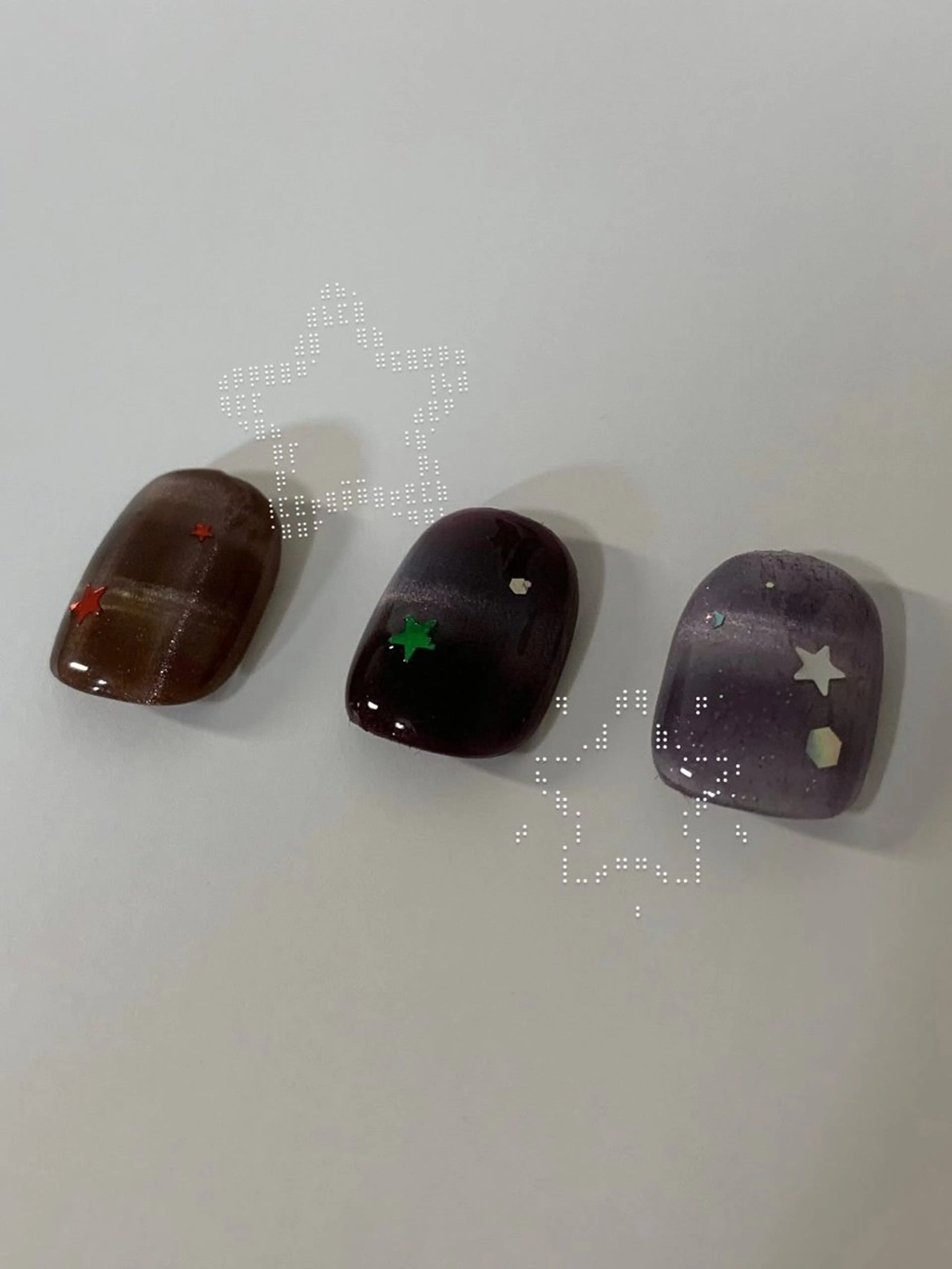 ネイル ボーダー nail salon mynteのネイルデザイン