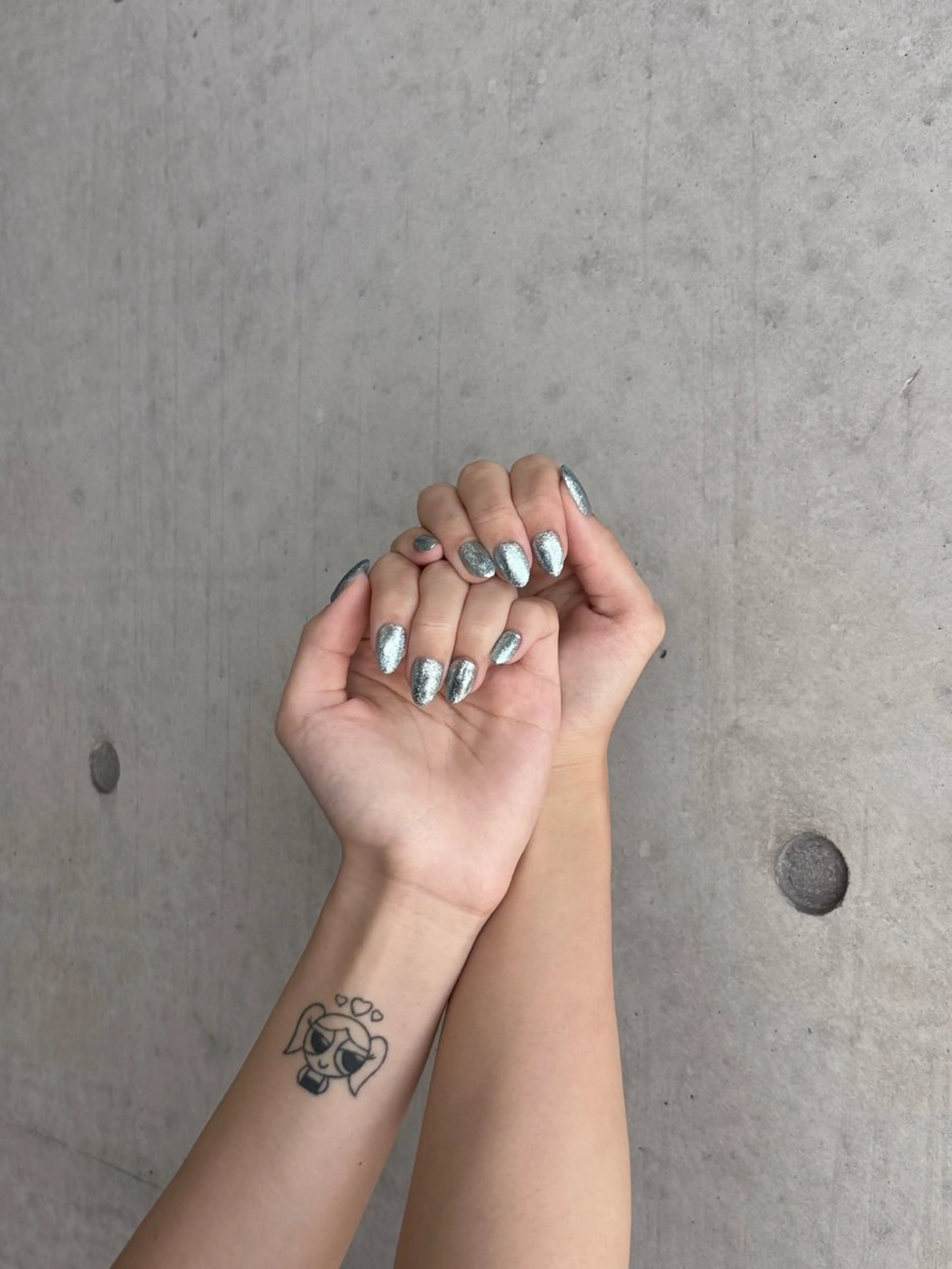 ネイル キラキラネイル ラメ(グリッター) ワンカラーネイル THOMㅤ suzuka🍀のネイルデザイン