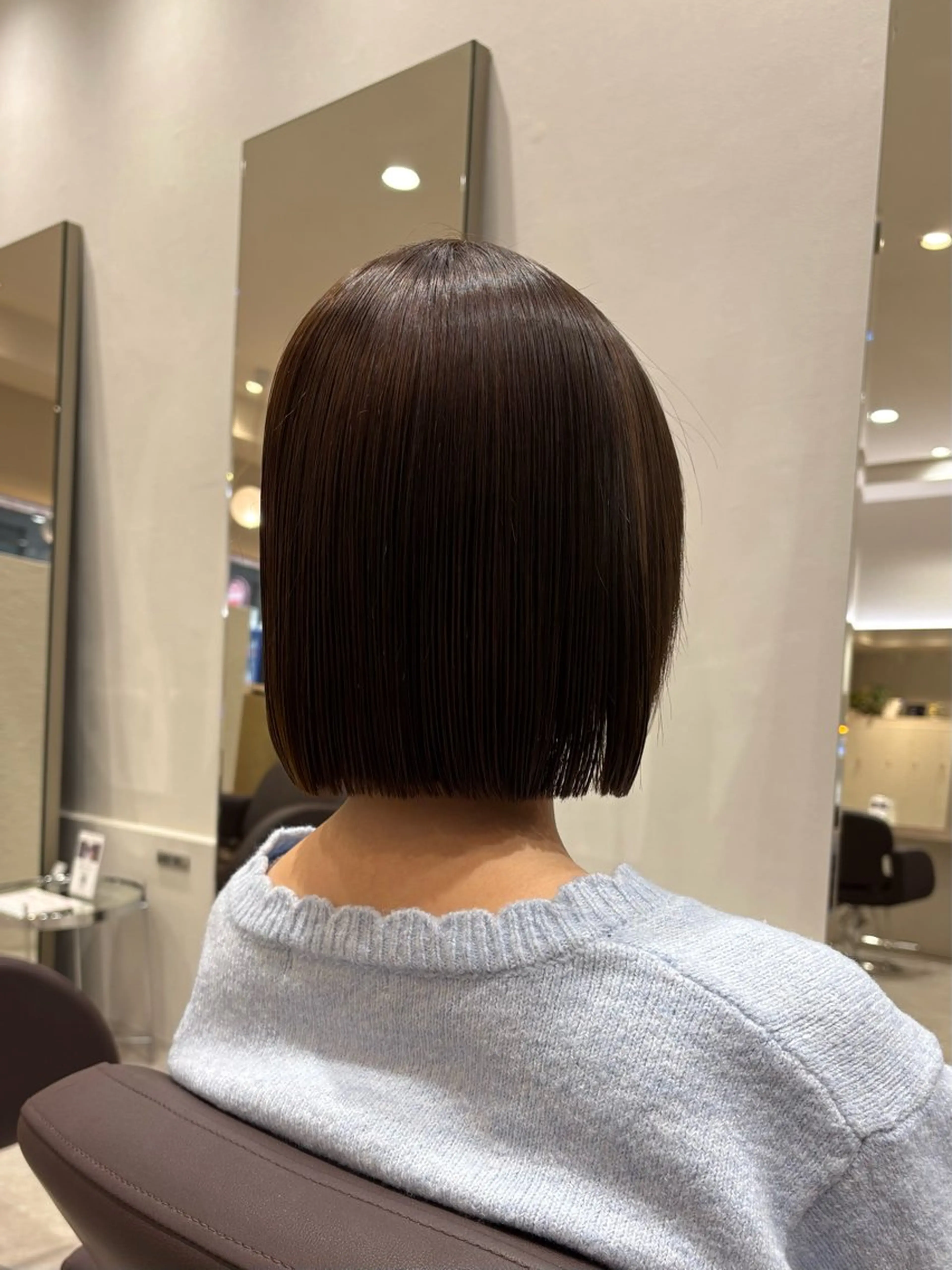 ショート カラー ボブ カット ヘアカラー トリートメント 艶髪縮毛矯正/レ イヤー/atsumiのヘアスタイル