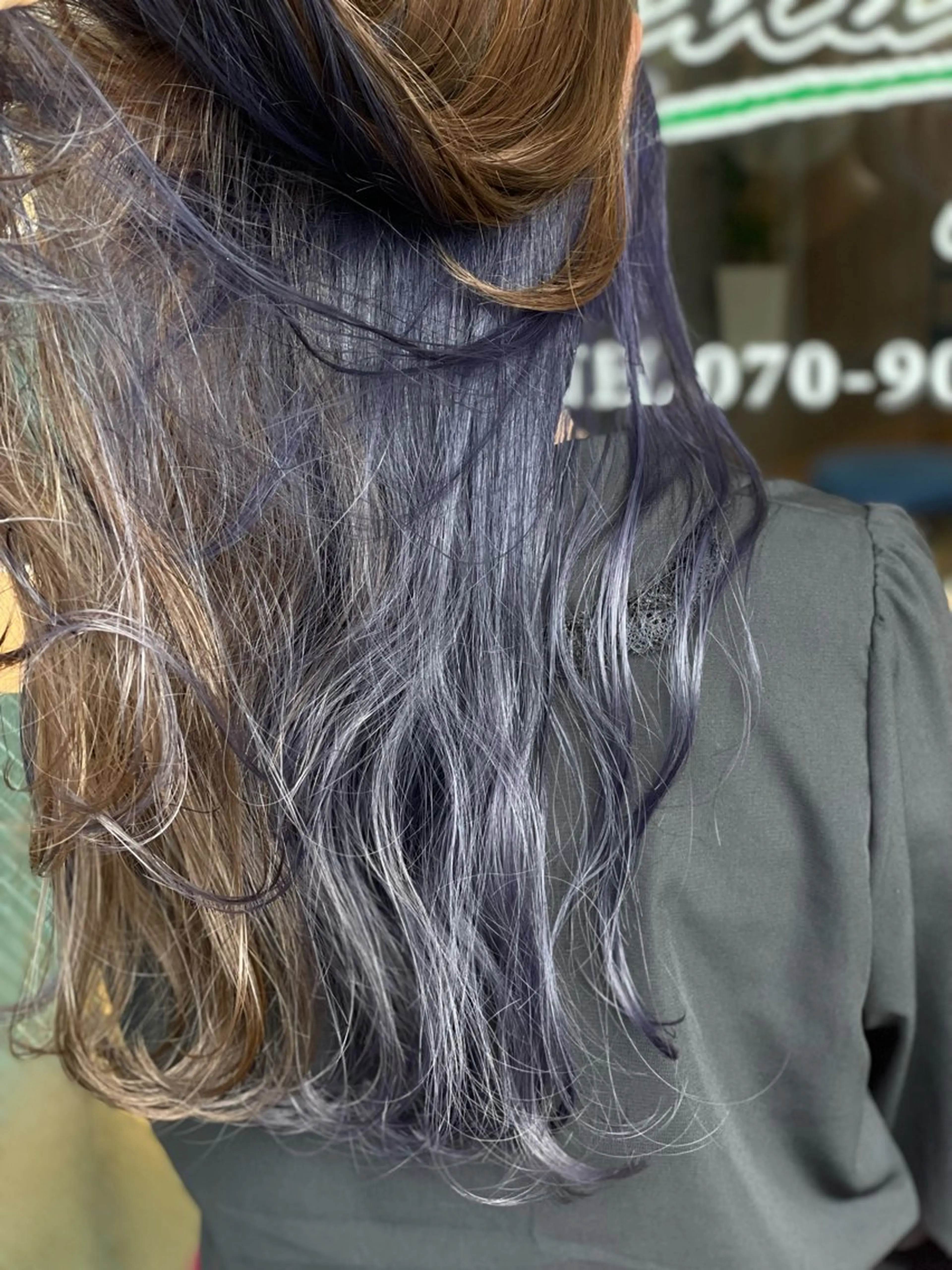 ロング カラー ヘアカラー トリートメント Snaly カラー特化ページのヘアスタイル