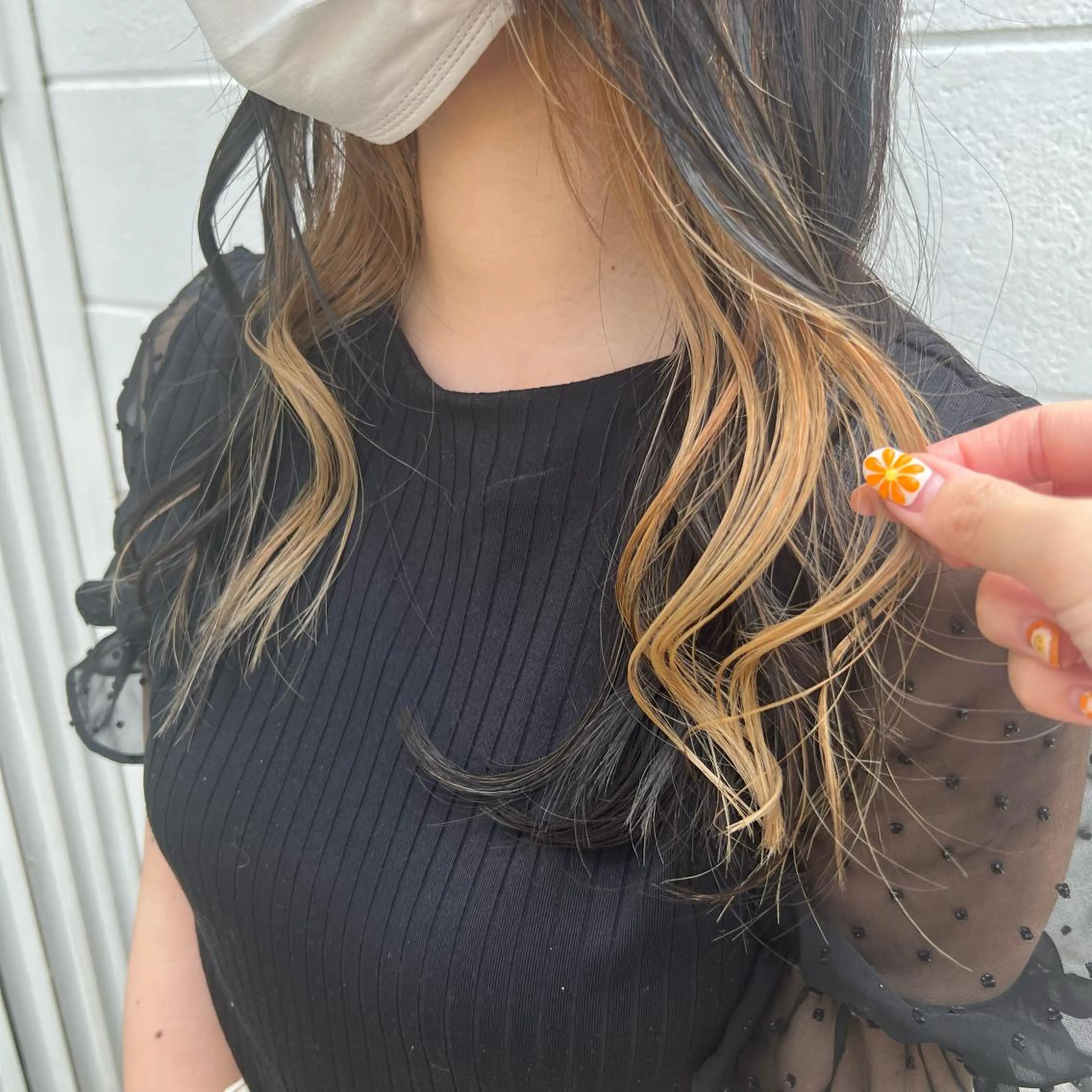 カラー ヘアカラー インナーカラー♡ Nanakoのヘアスタイル