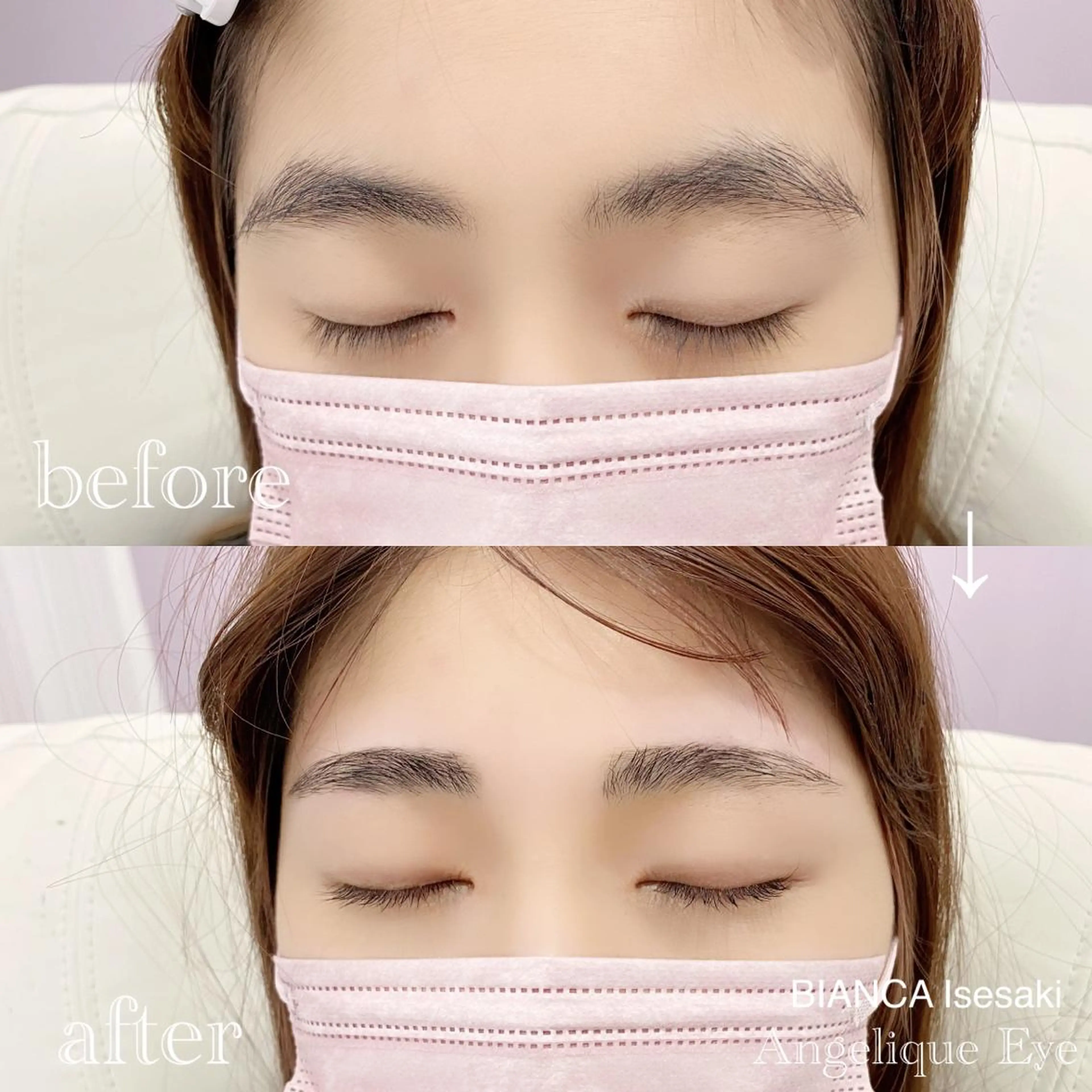 マツエク・マツパ アイブロウ マツパ 藤澤 麻梨奈のマツエク・マツパデザイン