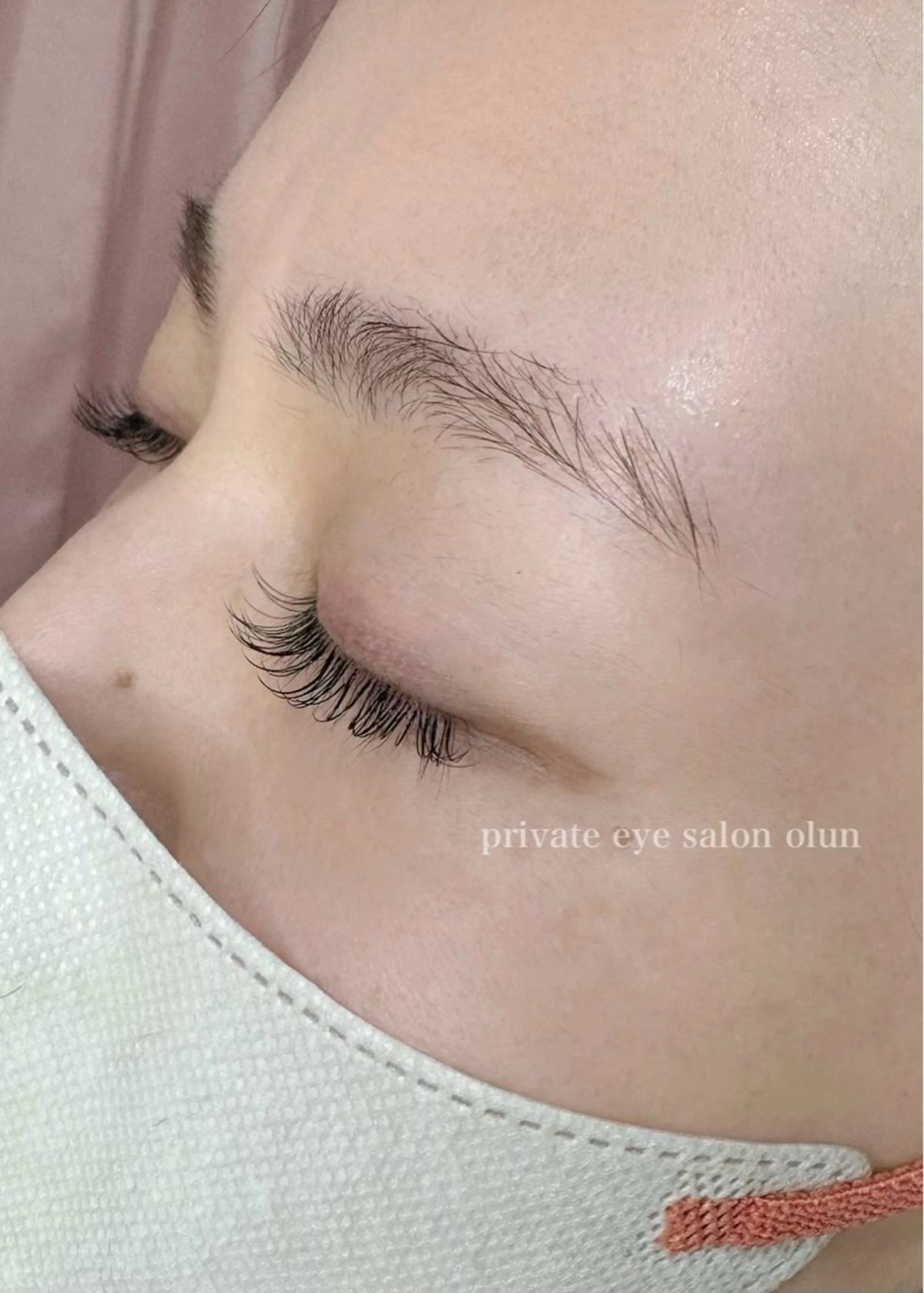 マツエク・マツパ フラットラッシュ パリジェンヌラッシュリフト まつげパーマ 一重×まつ毛パーマ manami ♡のマツエク・マツパデザイン