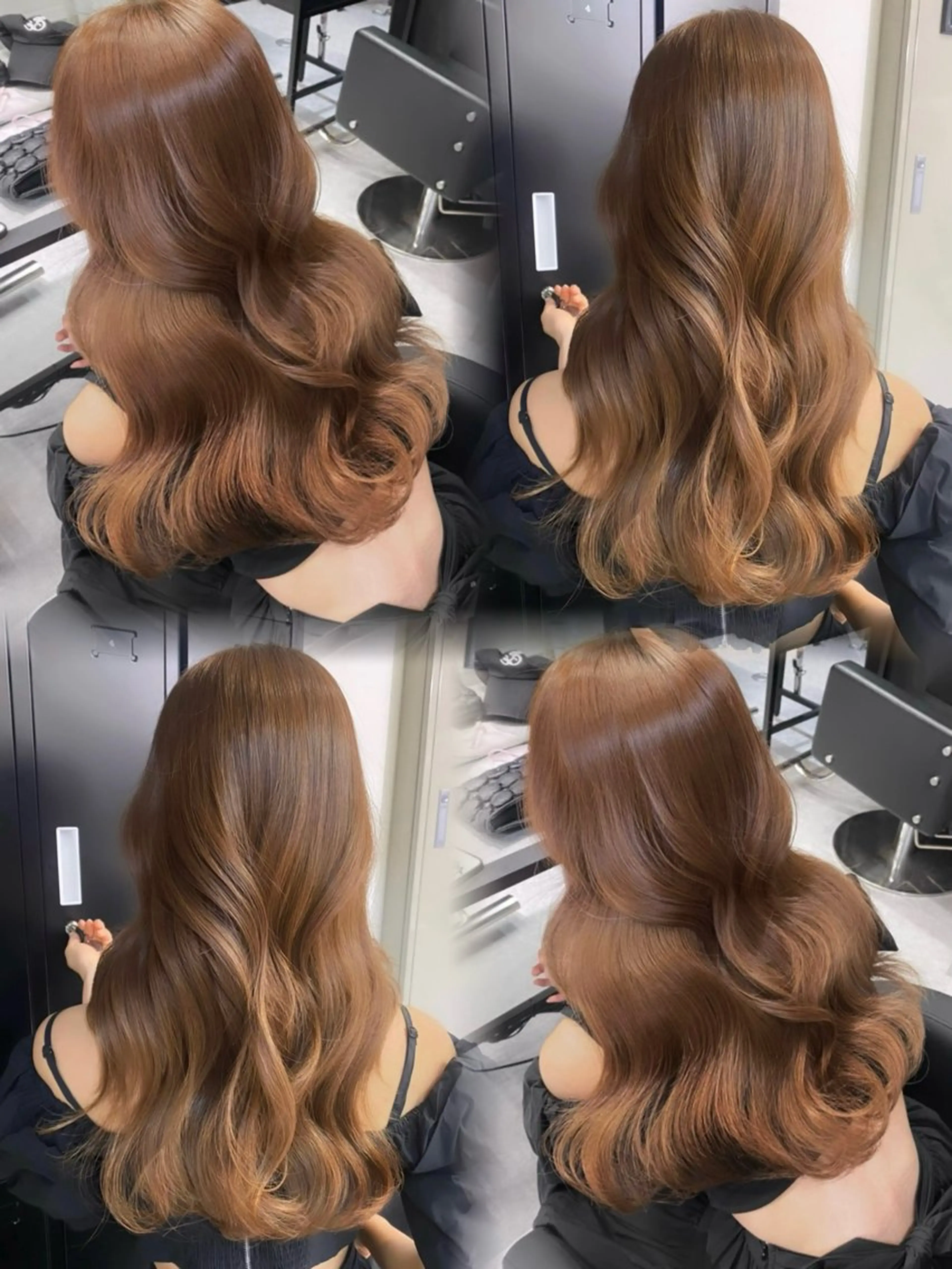 ロング カラー ベージュカラー ブリーチ ブラウンカラー ミルクティーベージュ 名古屋栄♡PELE/ ブリーチ/ハイトーンのヘアスタイル