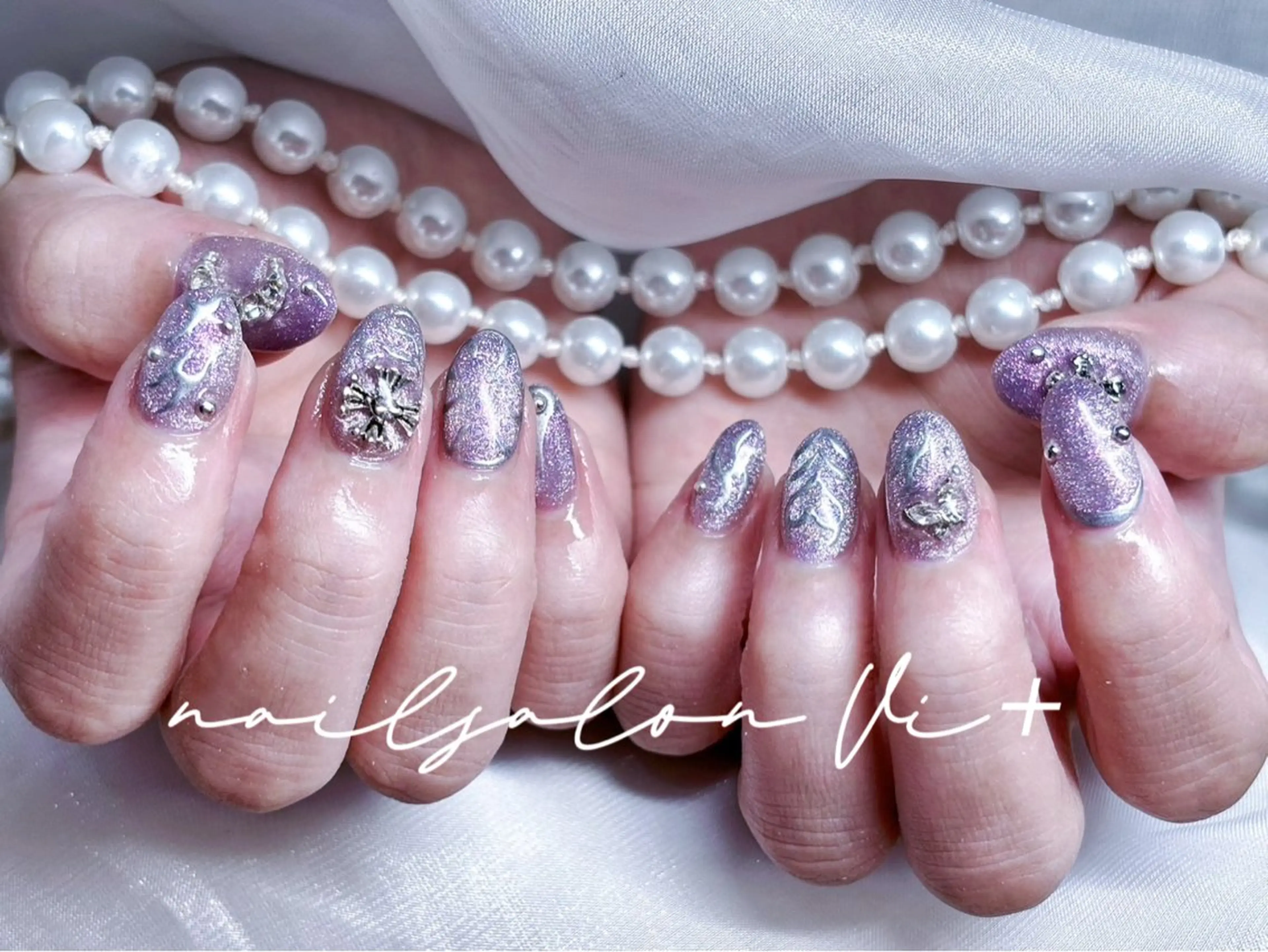 ネイル ハンドネイル ✨Nailsalon Vi+✨のネイルデザイン