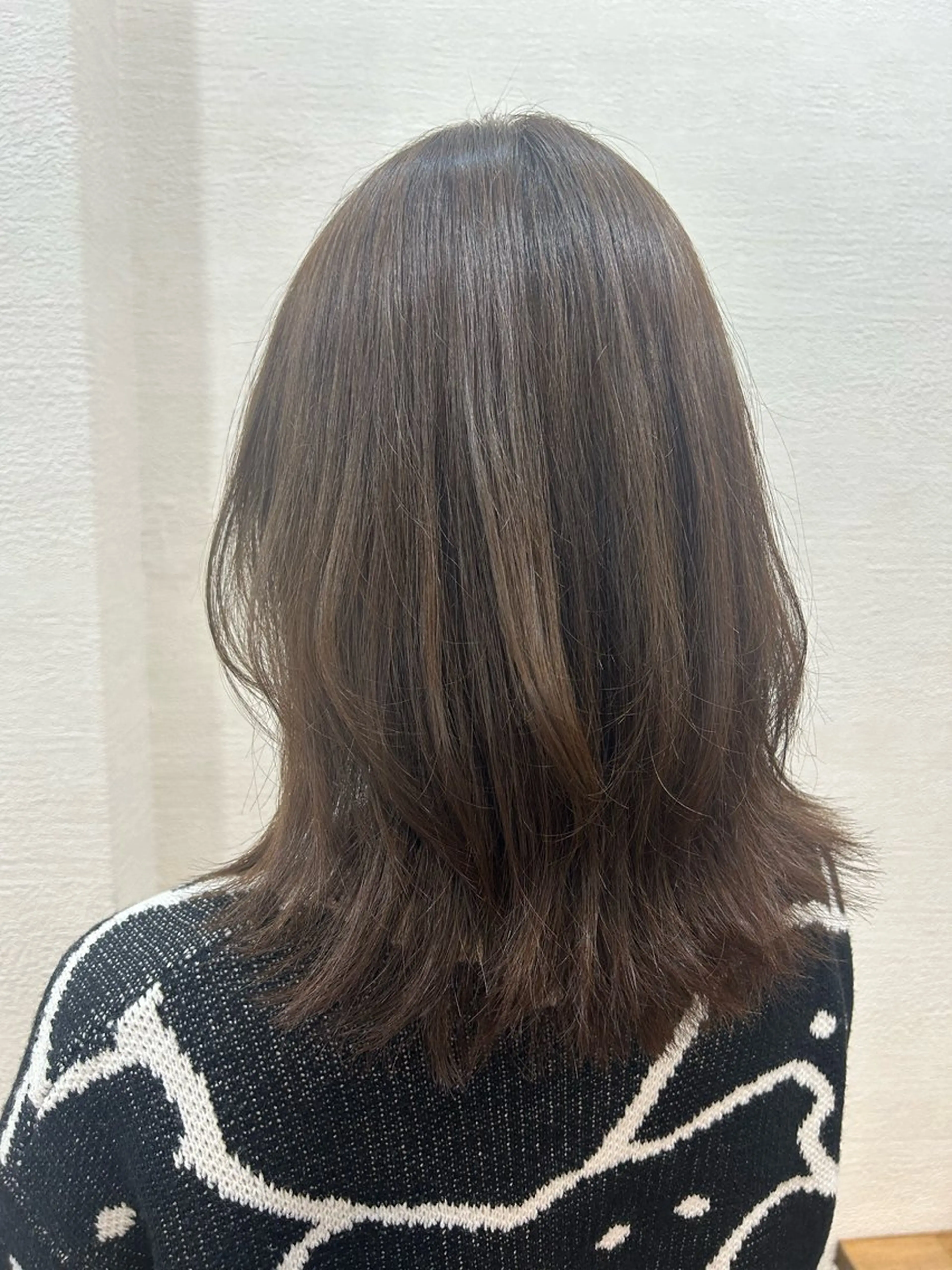 ミディアム カラー レイヤーカット 🐰関根 さら🍒のヘアスタイル