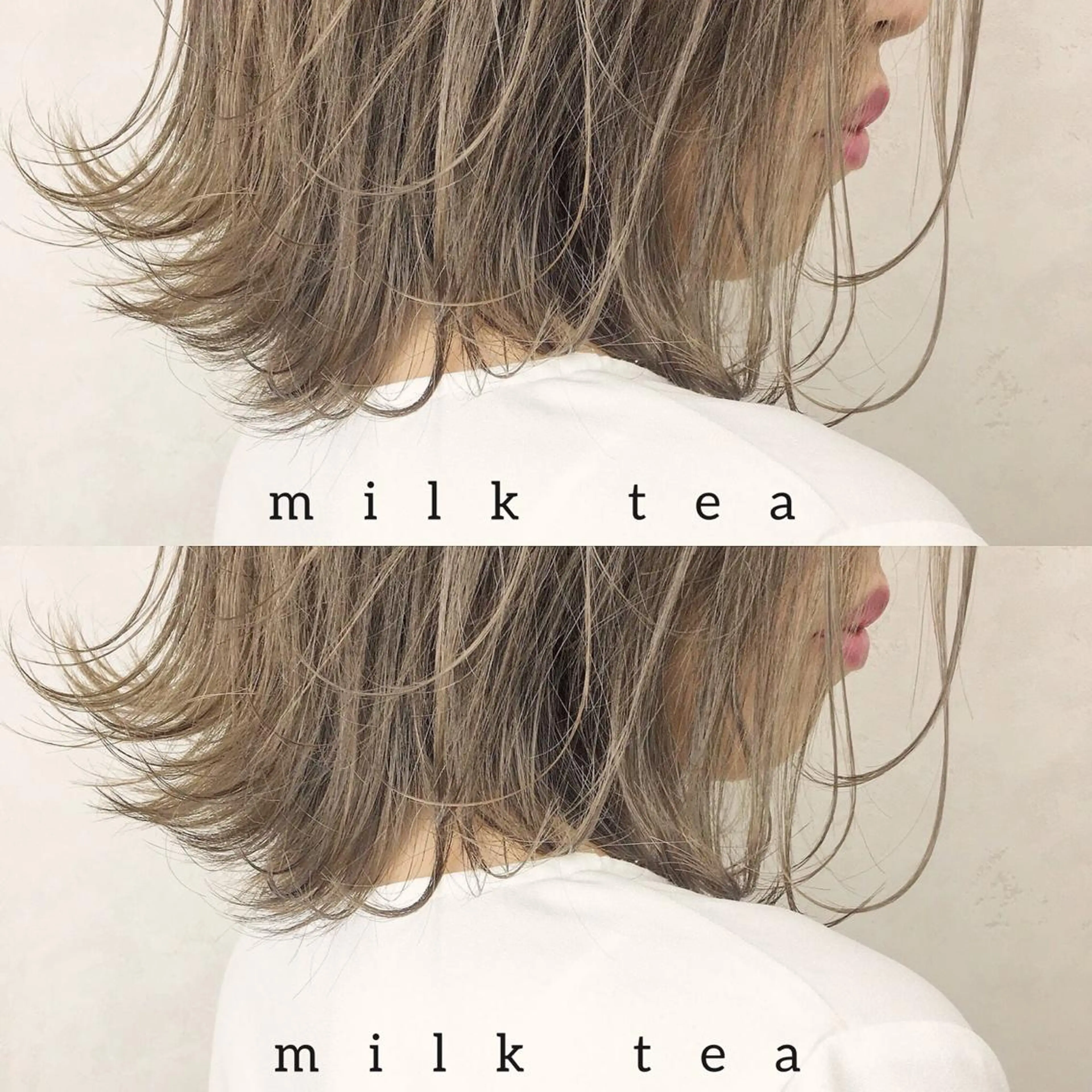 ミディアム ヘアカラー まお♡レイヤーカット ×色っぽstyleのヘアスタイル