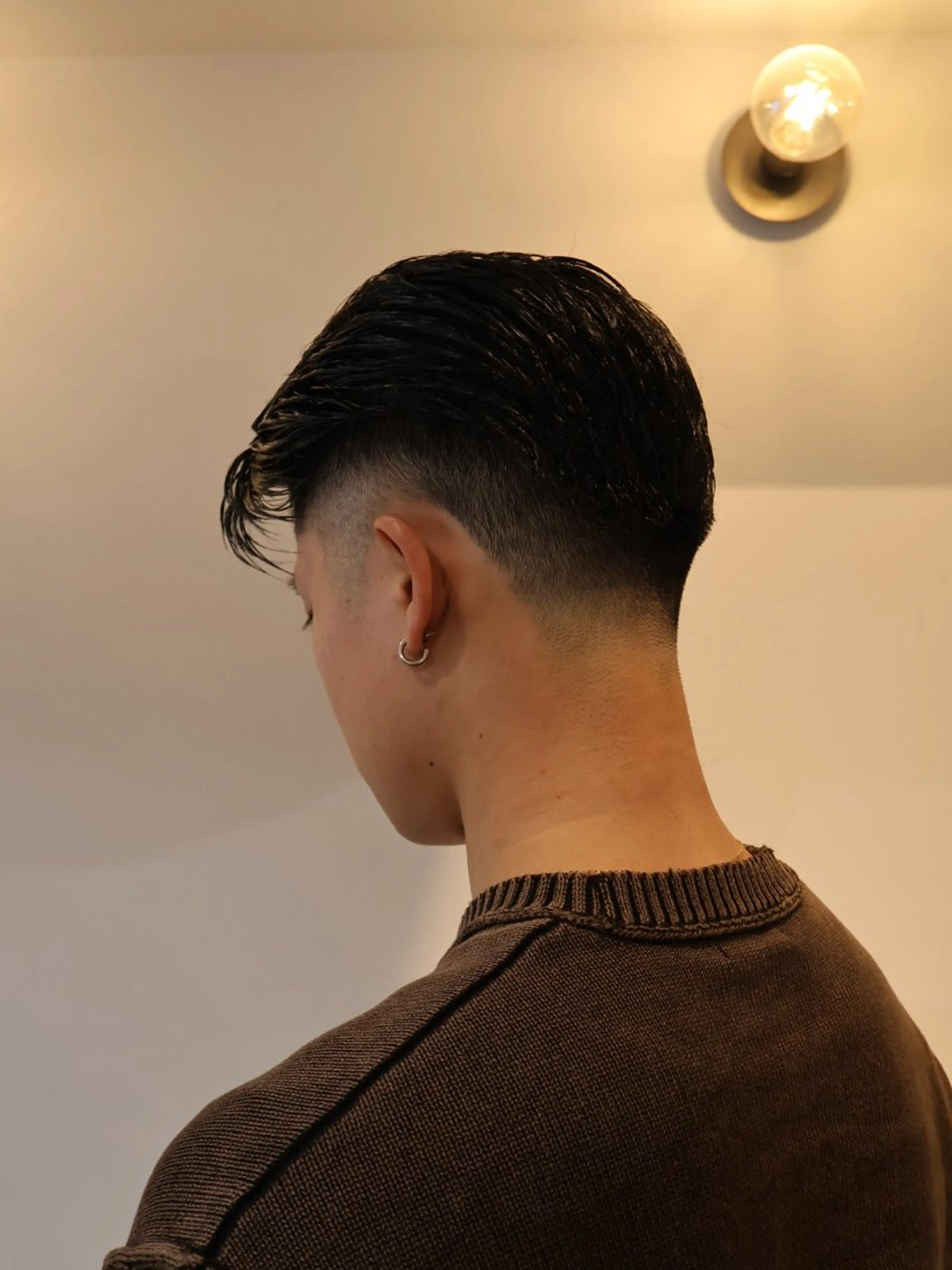 パーマ メンズ カット パーマ 心櫻/メンズパーマ/ ニュアンス/フェザーのヘアスタイル