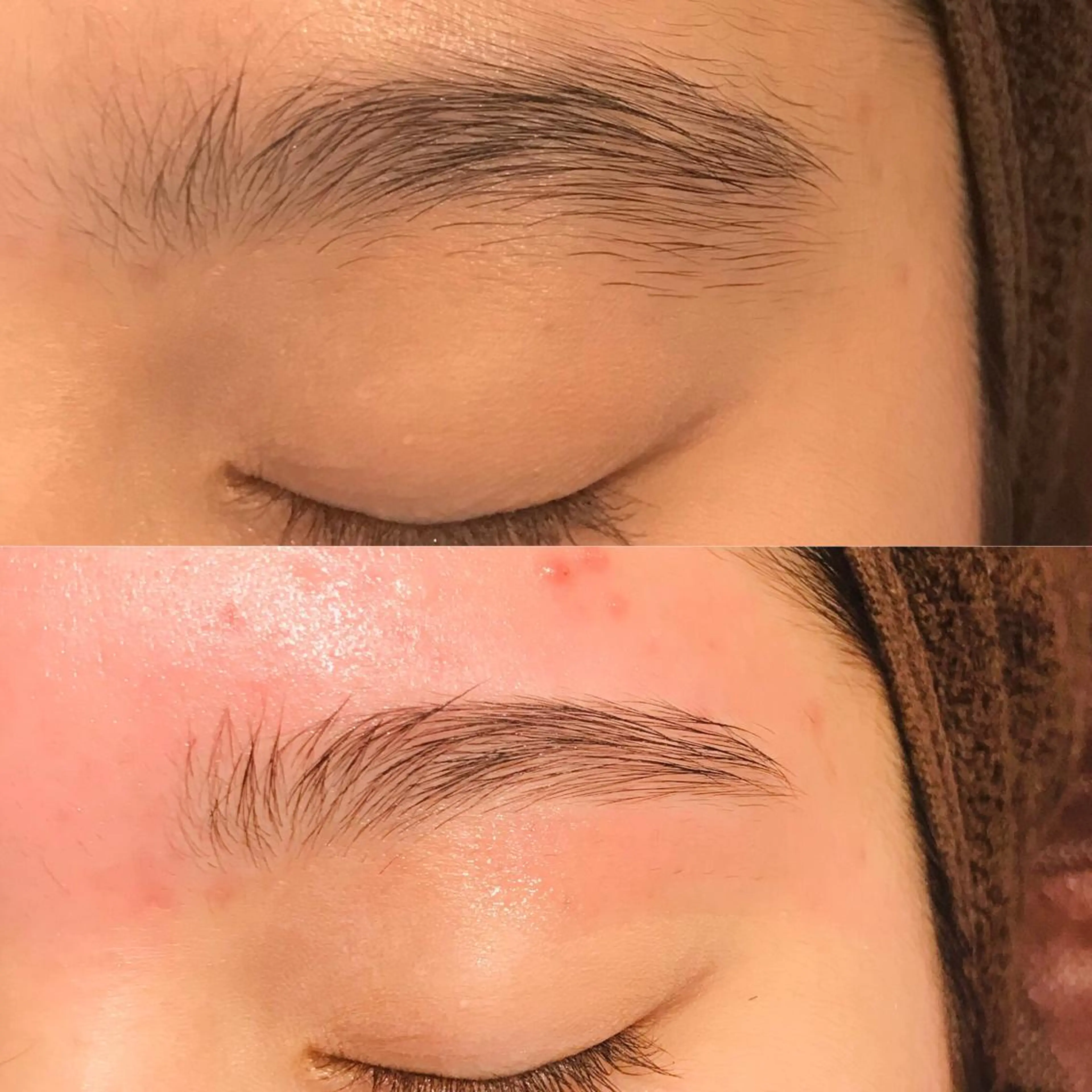 男女💛眉毛デザインwax💚おでこもオマケ🙋♀️の写真